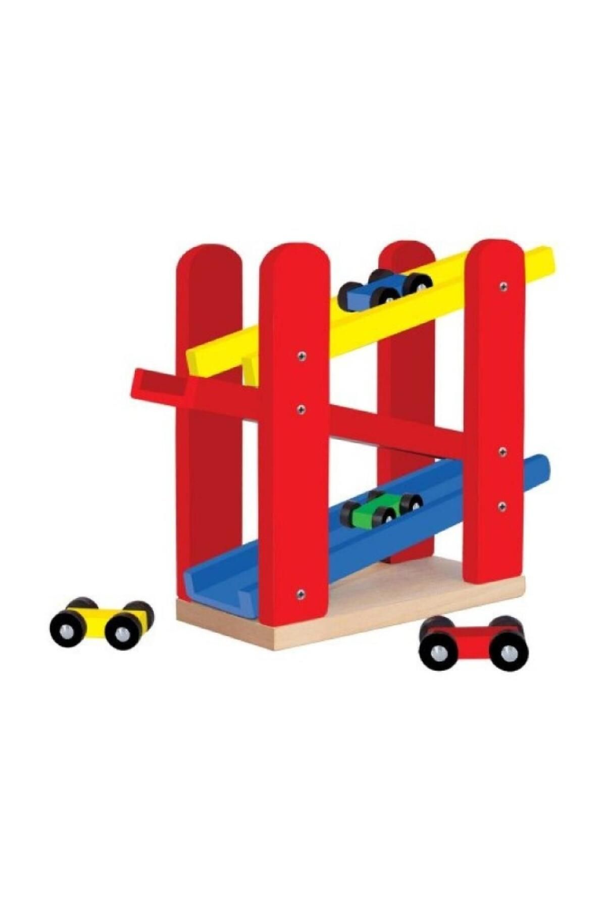 toysclub AHSAP YARIS ARABALARI OYUN RAMPASI