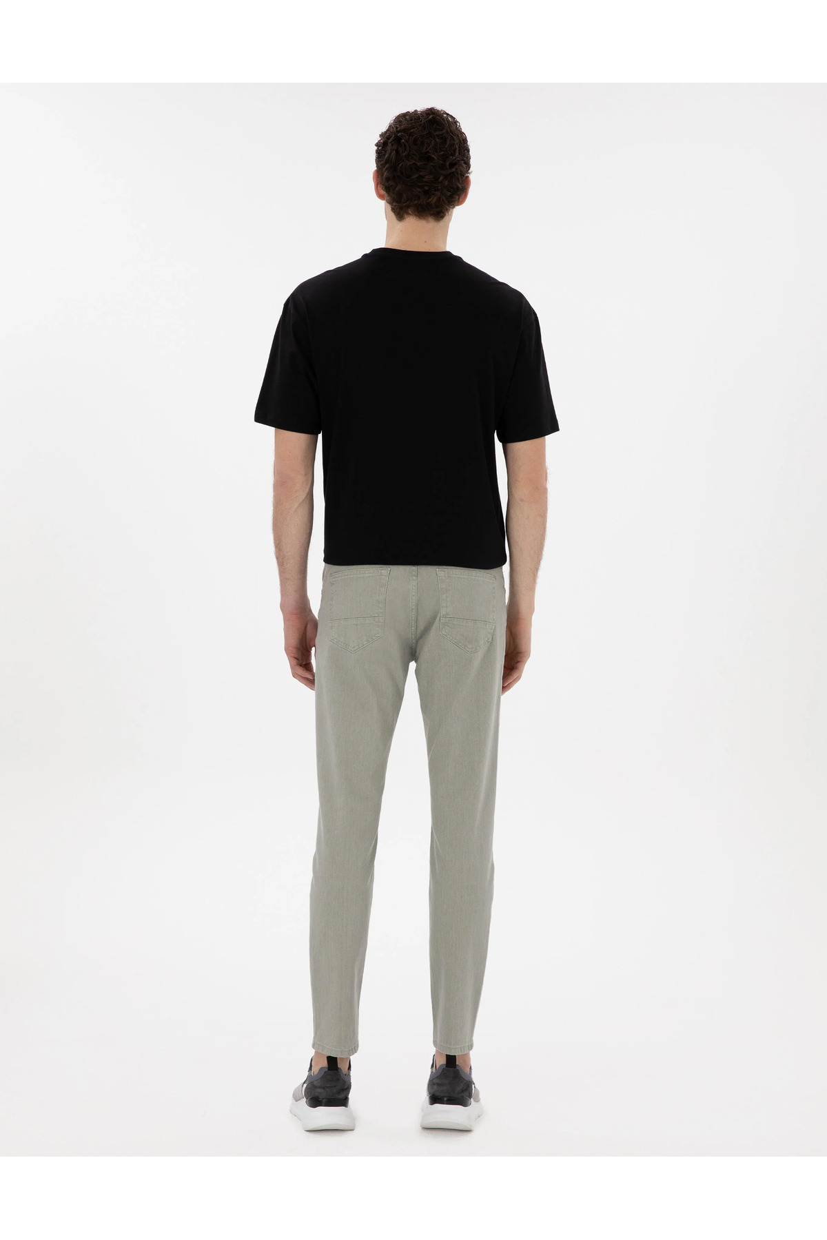 شلوار مردانه راسته فاق نرمال | پیر کاردین Pierre Cardin 2132463 - تصویر 4