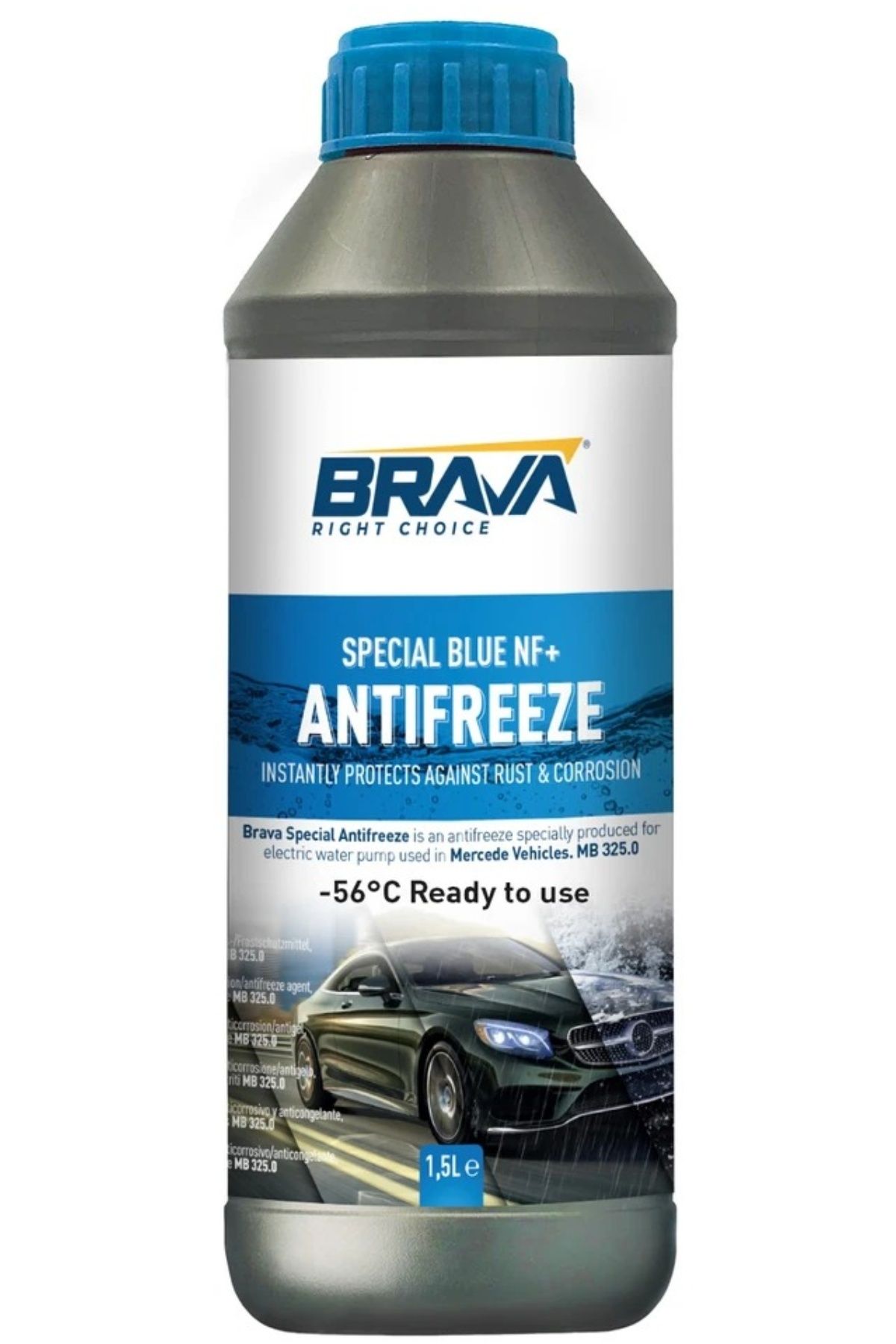 Brava MERCEDES SPECİAL 1,5 LT NF+ ANTİFRİZ MAVİ -56°C