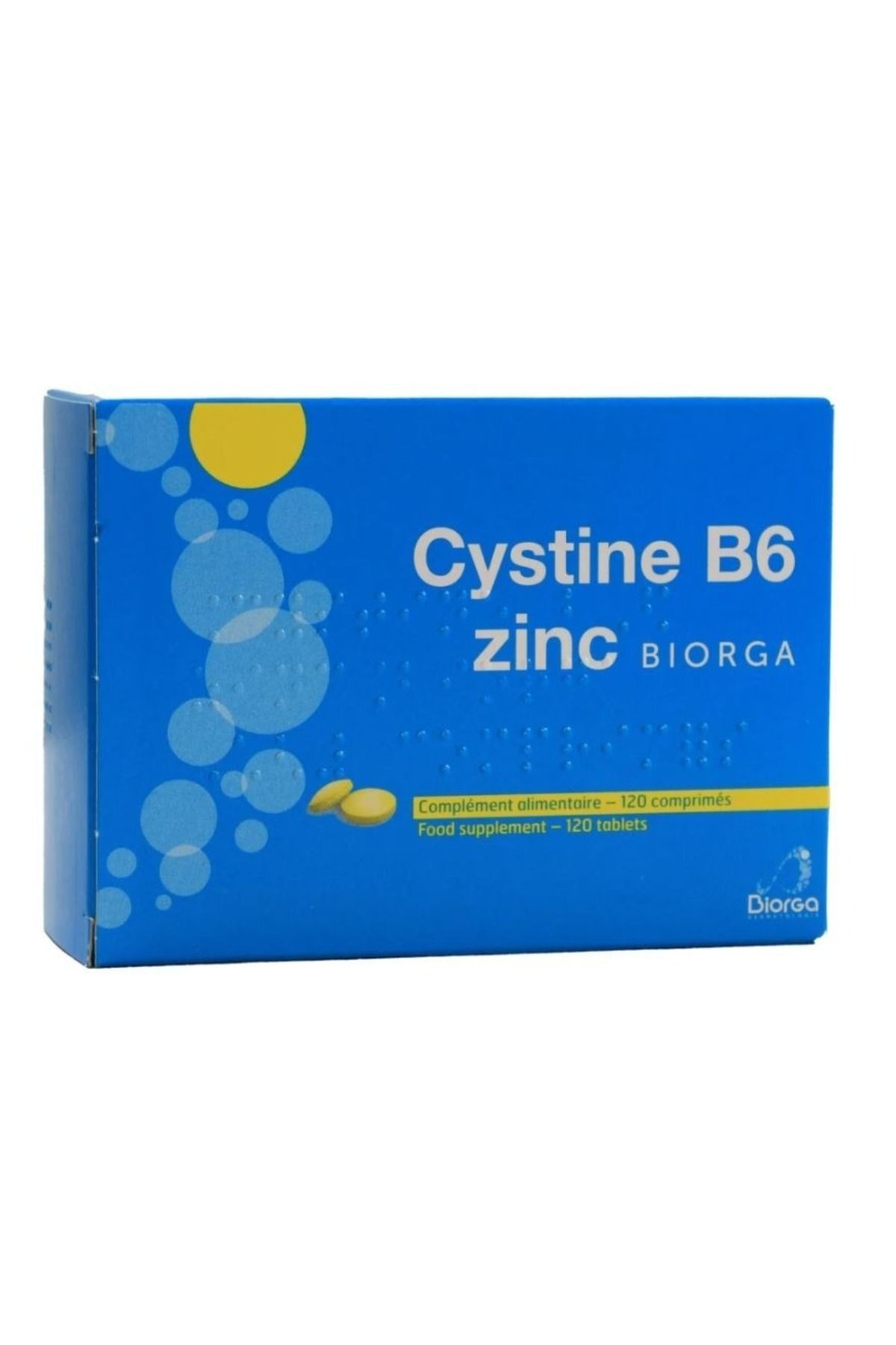 CYSTIPHANE-أقراص سيستين ب6 زنك 120 قرص 4