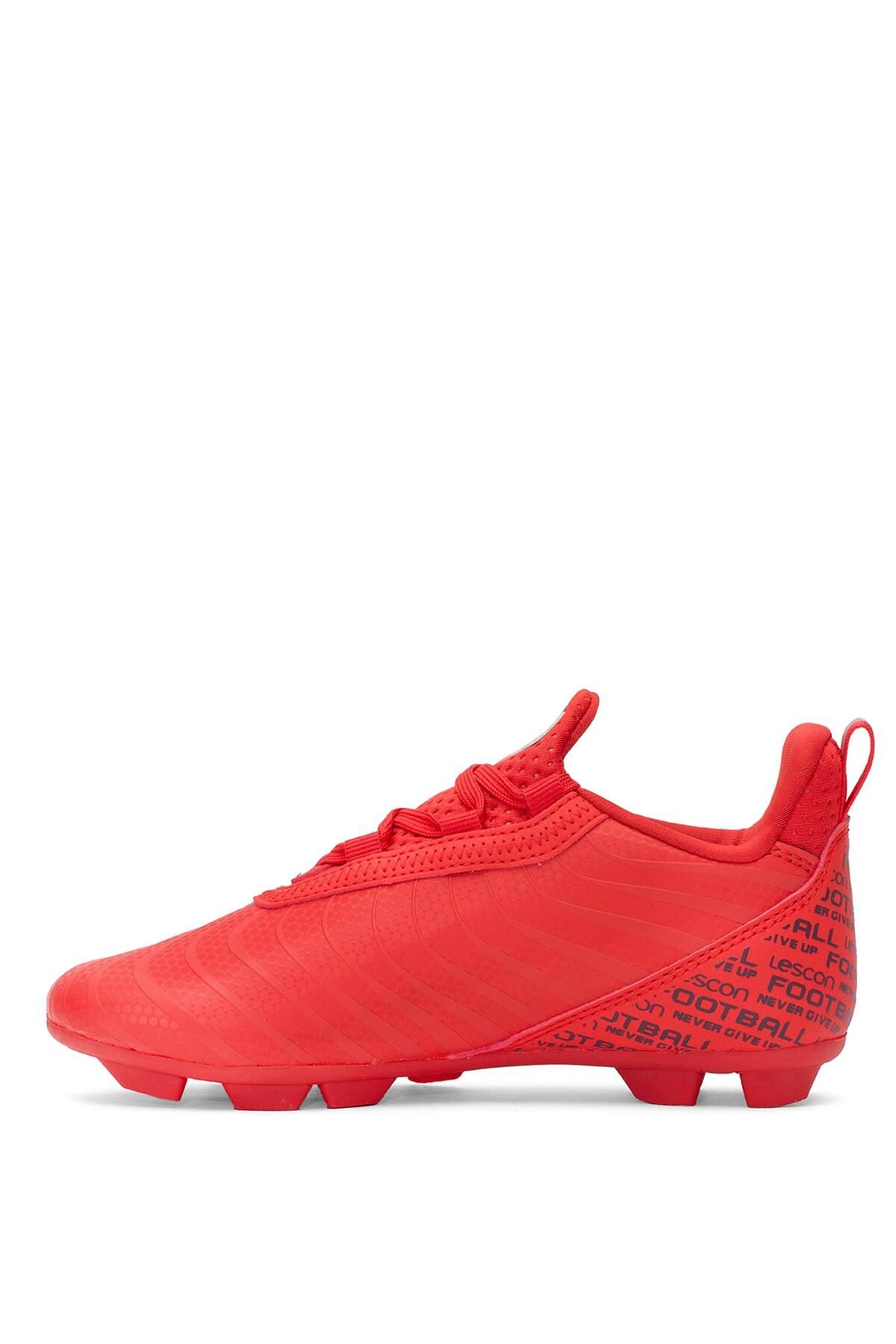 Lescon-25Ybae0Ararem Ares 5 Men's Football Boots Red 3