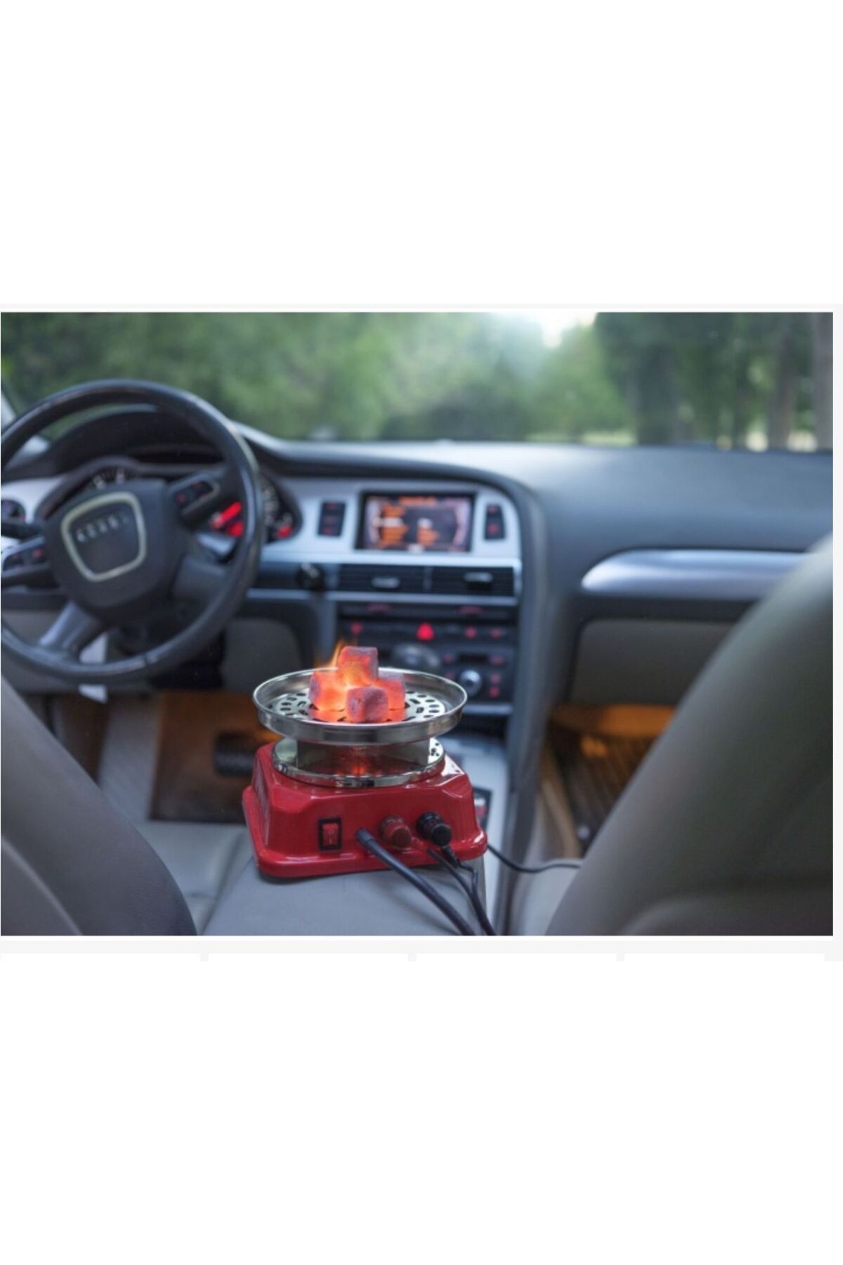 ŞAHİKATERMO 12 VOLT - 220 VOLT KÖZMATİK NARGİLE KÖZ MAKİNASI