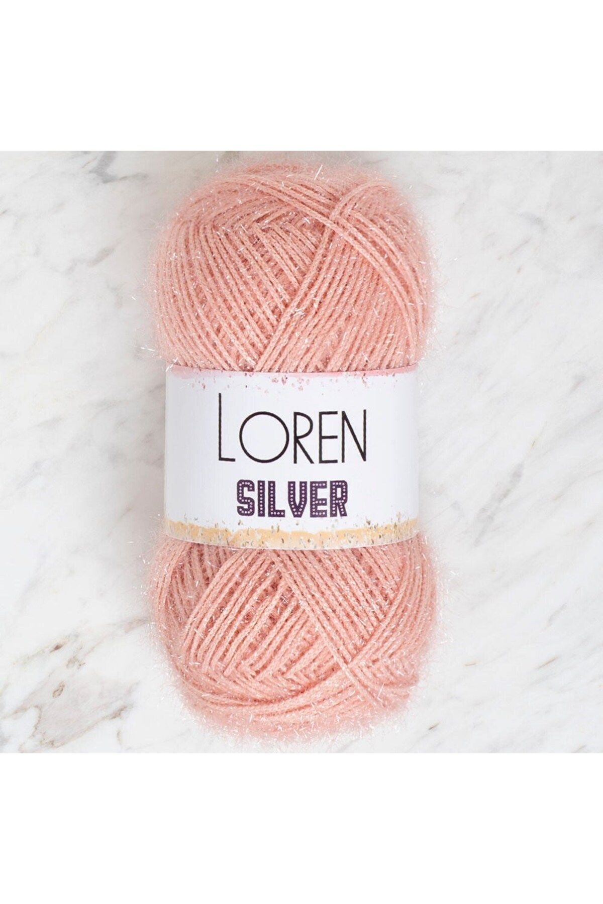 Kuzgun Online Shop Ață De Tricotat Manual Loren Silver Powder Pink - Rs0040 - 34079 Unisex - One Size