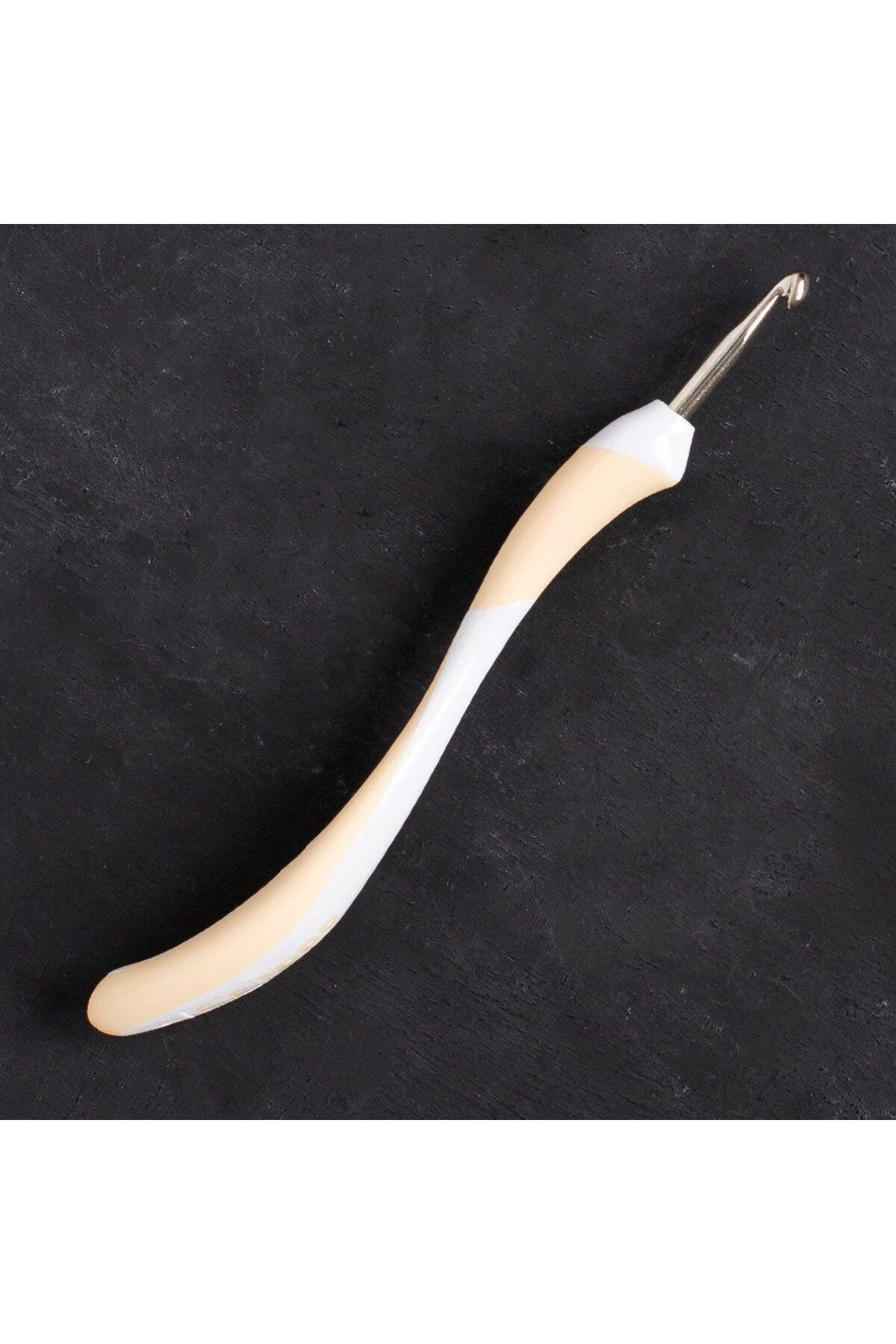 Ethab Ticaret-Addi Swing Beige Ergonomic Wool Crochet - 4.5mm 16cm - 140- 2