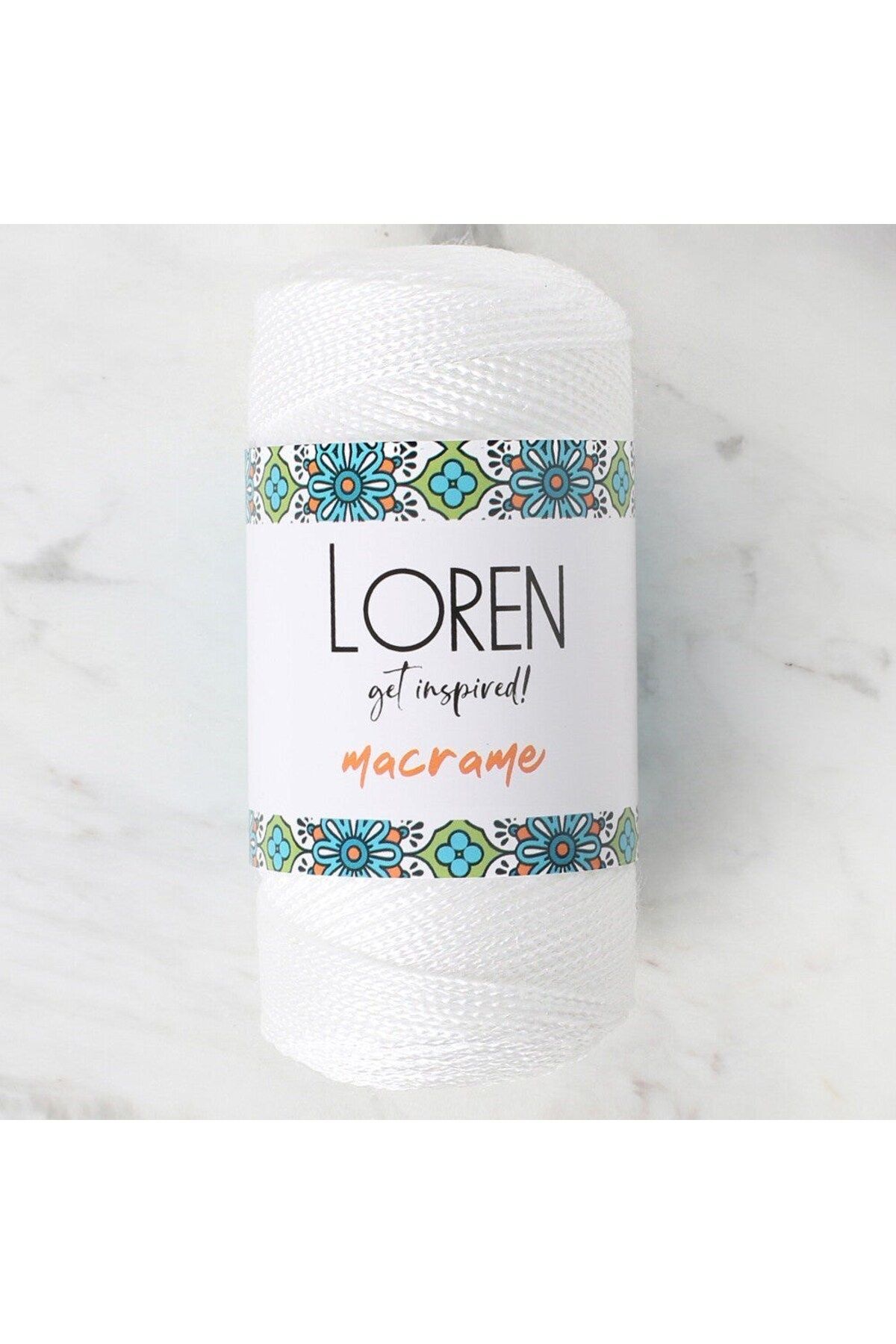 Kuzgun Online Shop Ață De Tricotat Manual Loren Macrame Alb - Rm 002 - 34324 Unisex - One Size