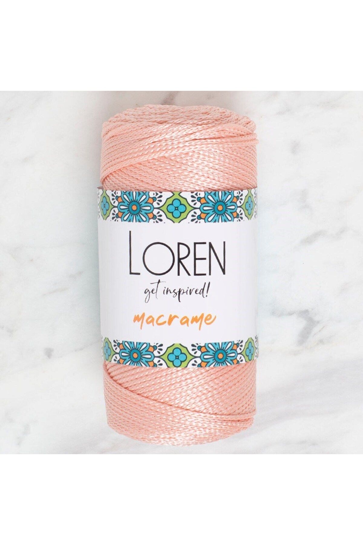 Nurum E Tİcaret Loren Macrame Açık Yavruağzı El Örgü İpi - RM 070 - 34342