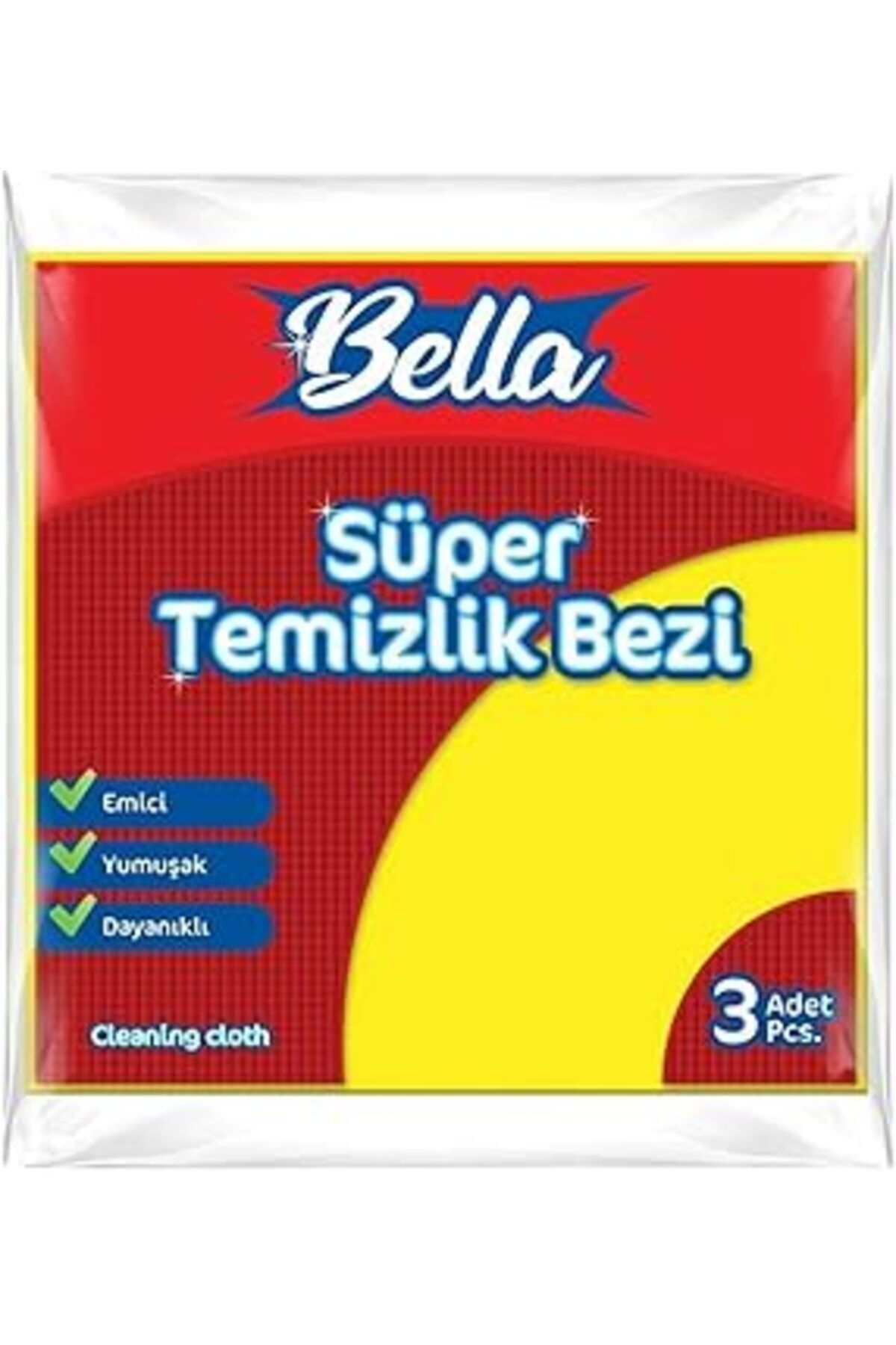 Hepta Collection Banat Bella Süper Temizlik Bezi 3'Lü Paket