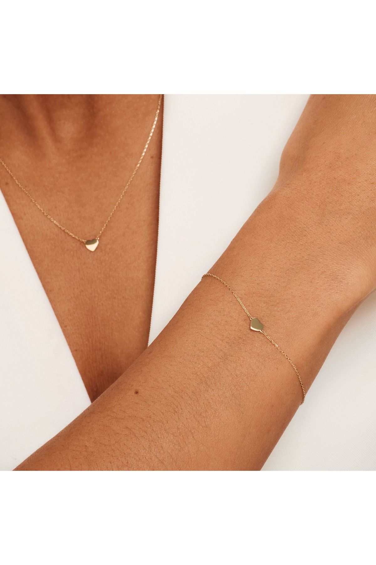 Isabel Bernard-Cadeau D'isabel 14 Karat | Gold Halskette Und Armband Geschenksets Ib90062 2