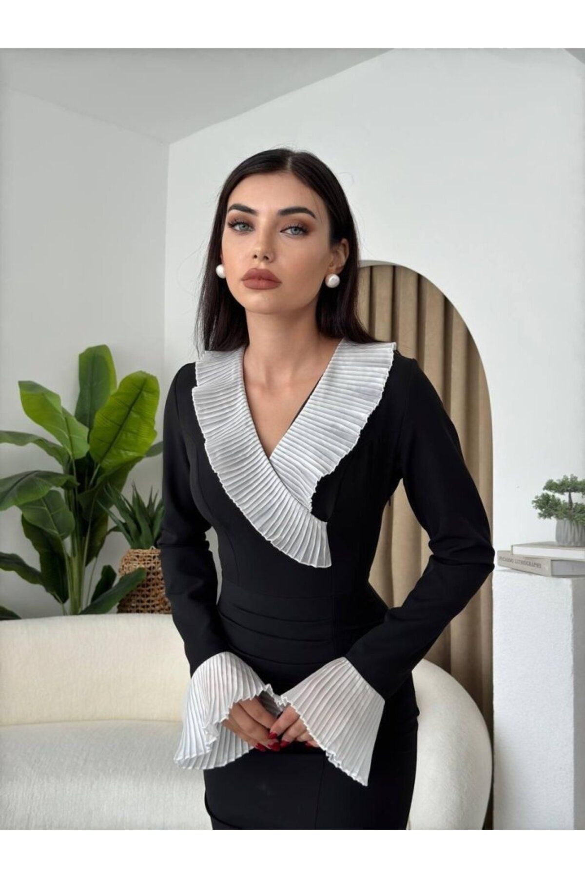 novafems Florina Midi Boy Elbise
