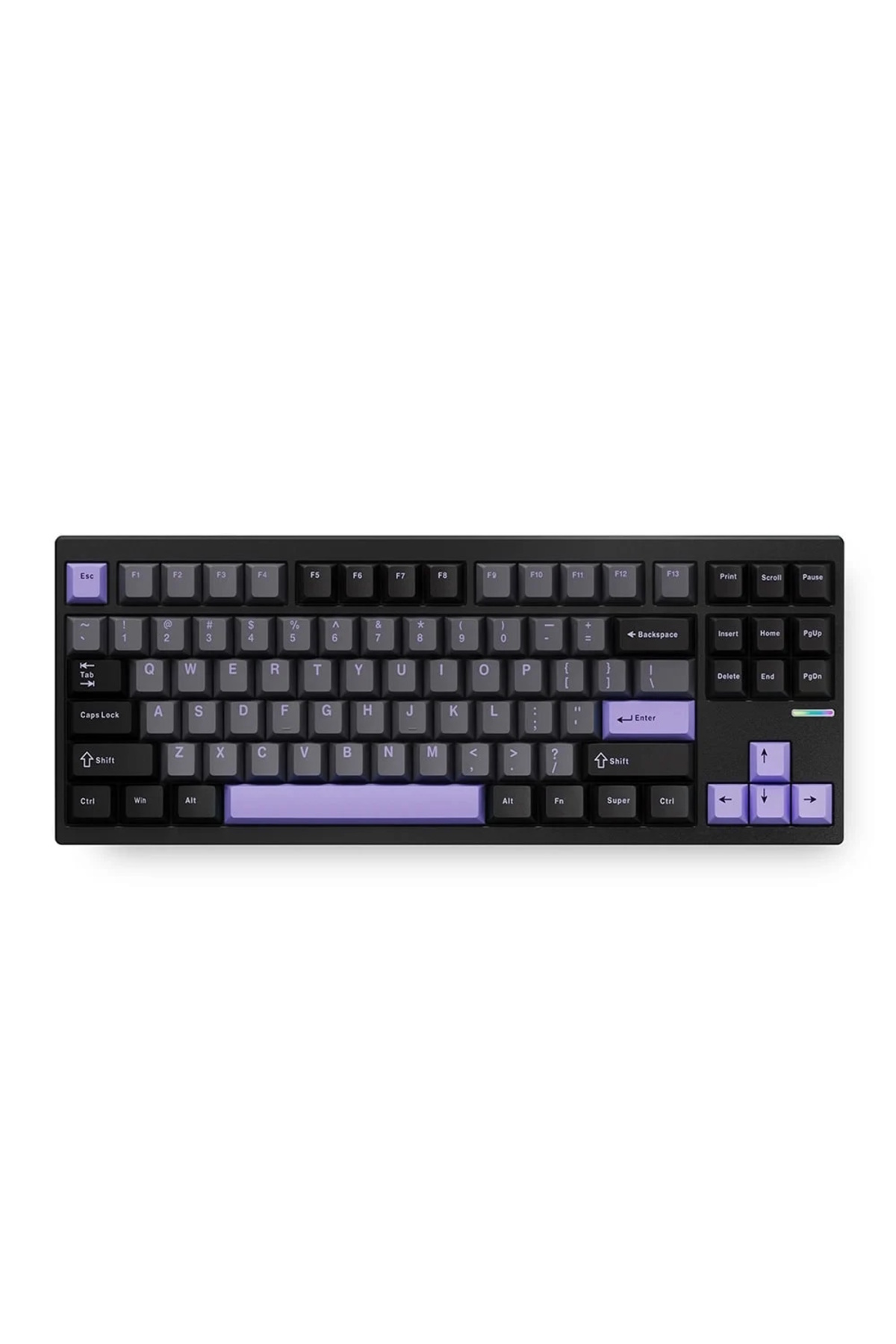 MCHOSE GX87 Max %80 TKL RGB Kablosuz Hotswap Black Anodic
