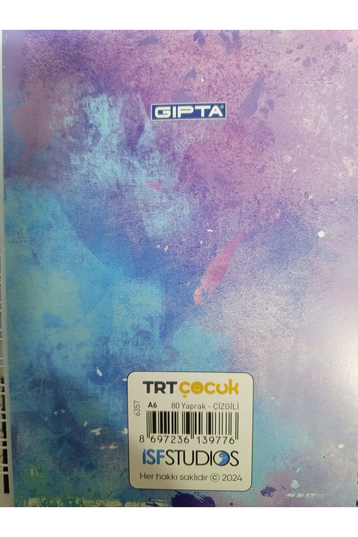 Gıpta-Rafadan Tayfa Sp A6 Cardboard Notebook 4