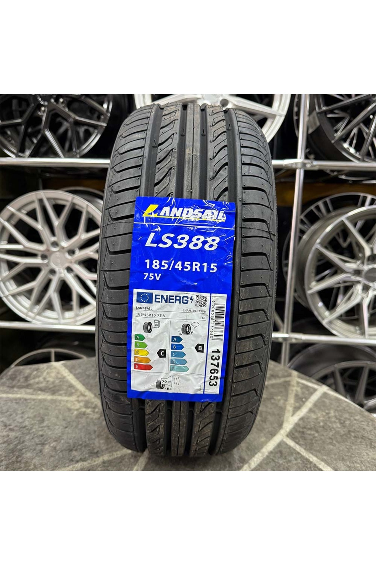 Landsail 185/45 R15 75V Landsail LS388 Yazlık Lastik 2024 Üretim