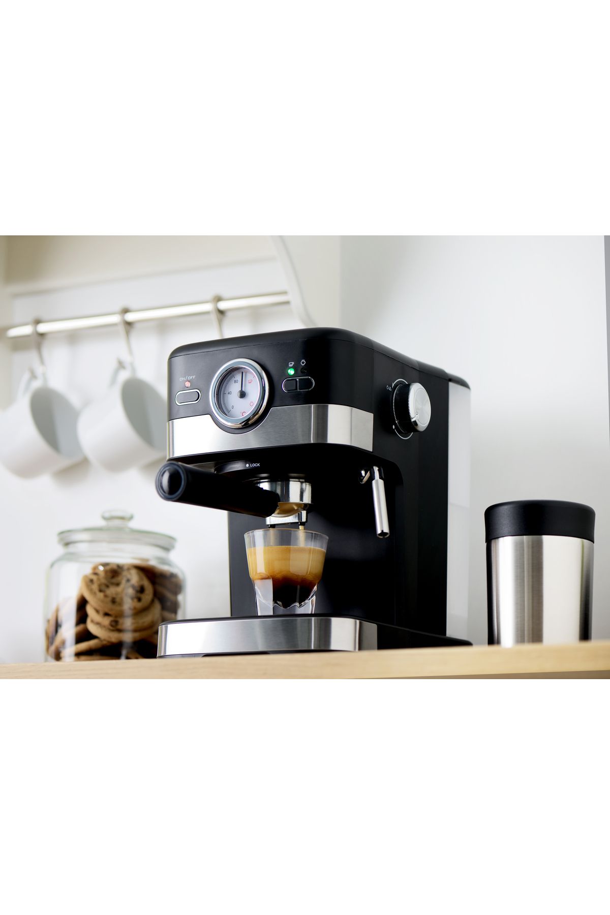 ALSAIF-Electric Coffee Maker, 1100w, Black 3