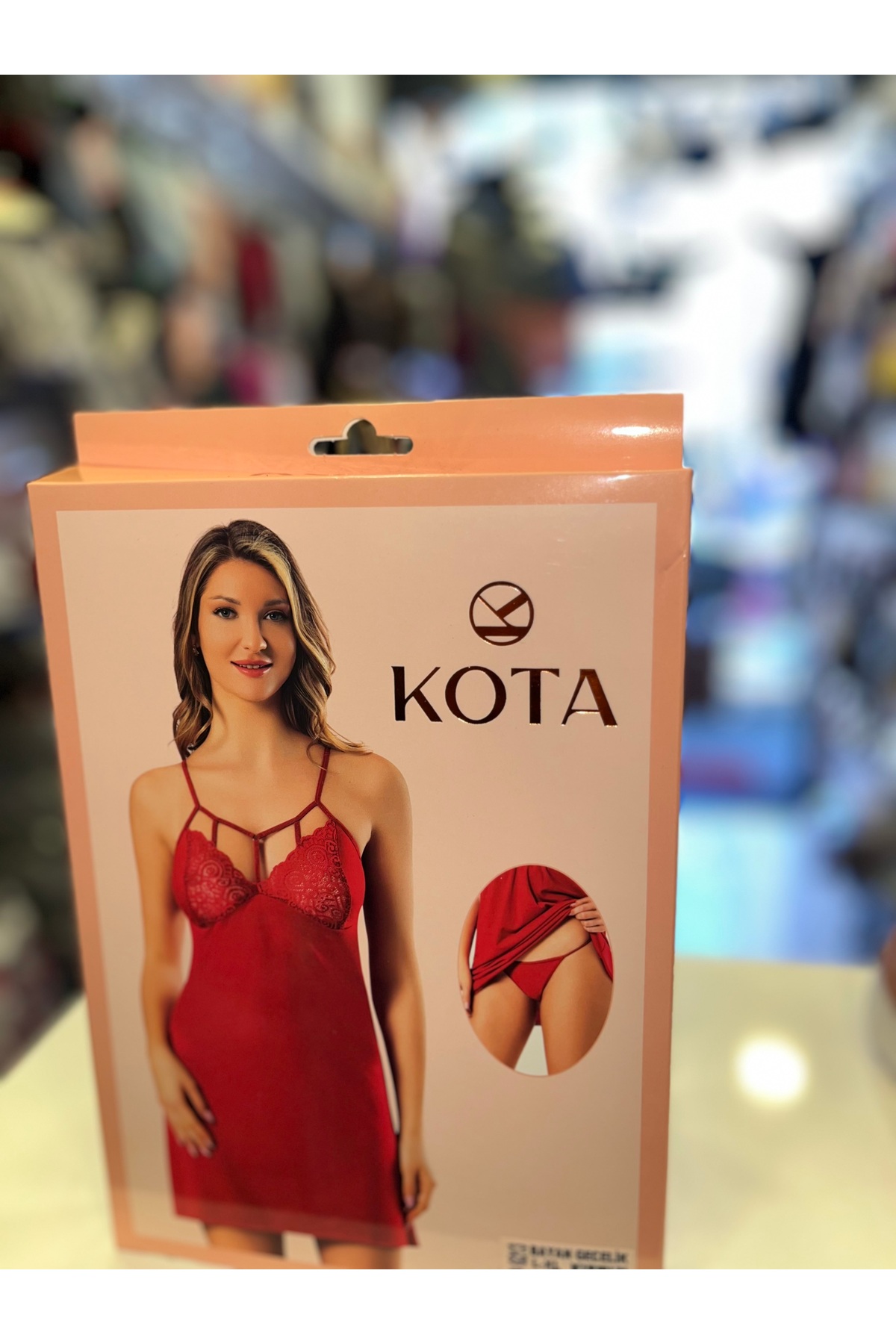 Kotaro Isaka Kota penye gecelik takımı gecelik + çamaşır