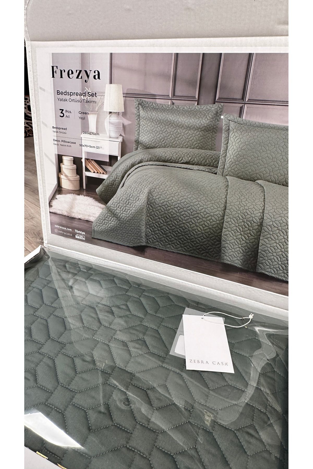 ZEBRA CASA-Freesia Double Bedspread Set 7