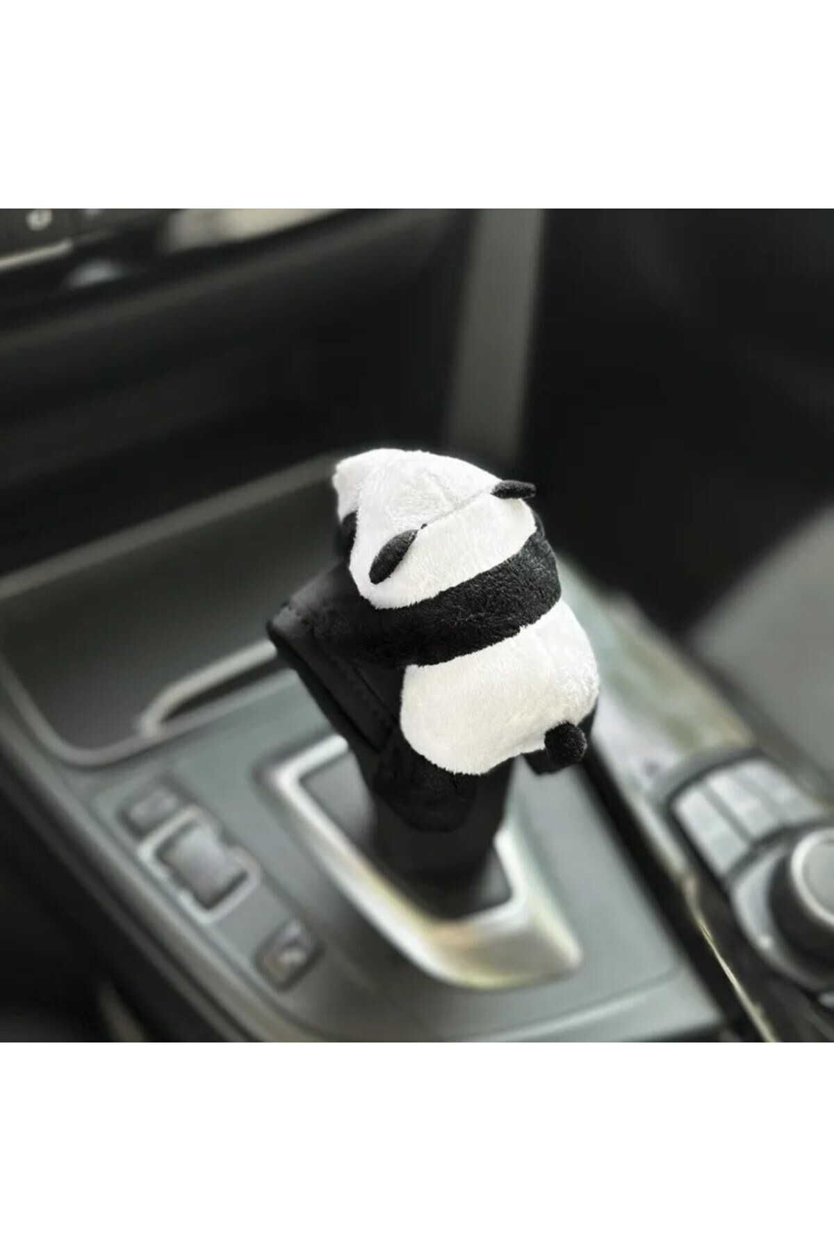 Choice-1pcs Gear sleeve Car Handle Cover Decorated Cartoon Panda Handbrake Cover Roof Armrest Cover Seat Be 1
