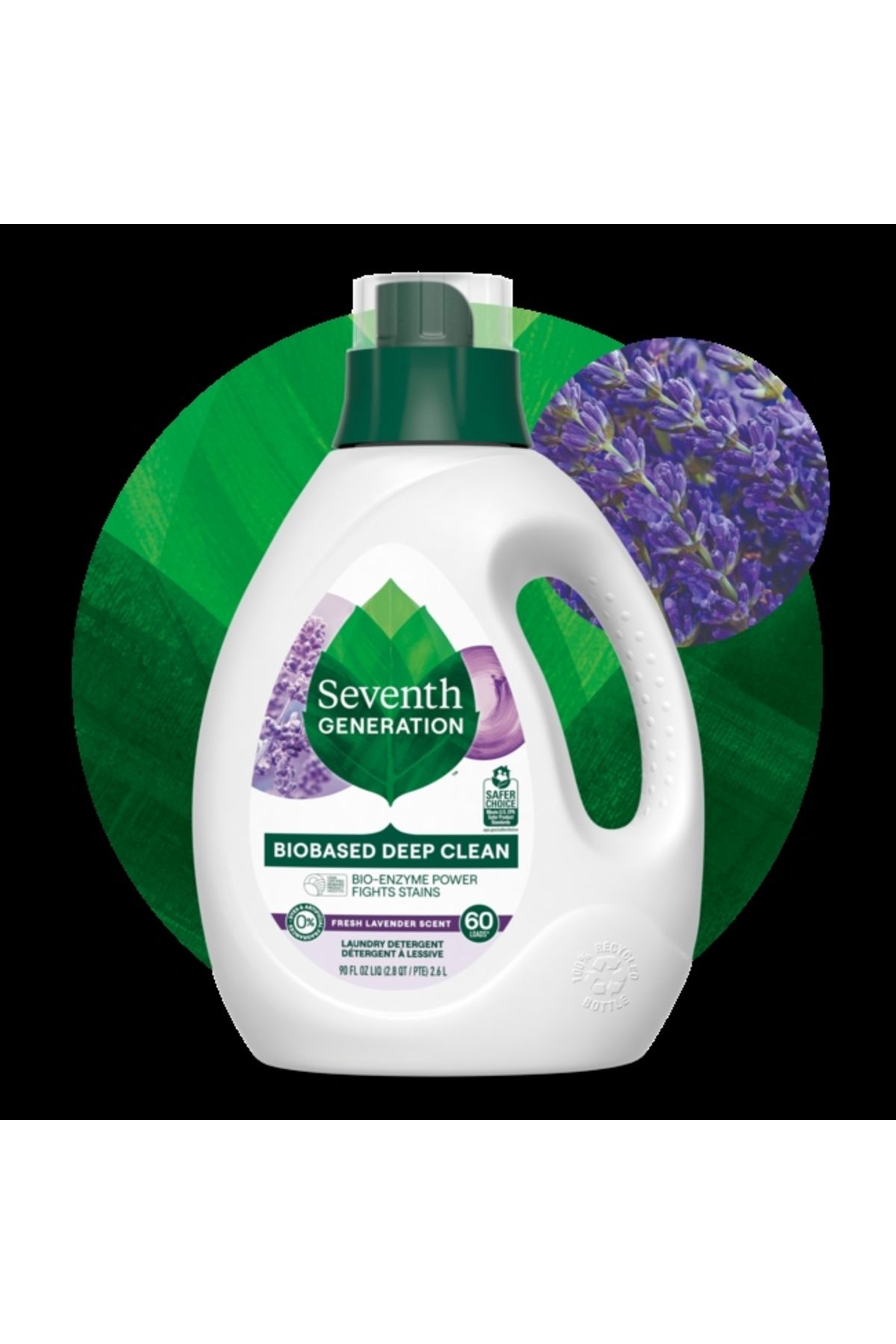 Seventh Generation Seventh Generatıon Bıobased Deep Clean Bıo-Enzyme Power Fıghts Staıns Fresh Lavander Scent Sıvı Dete