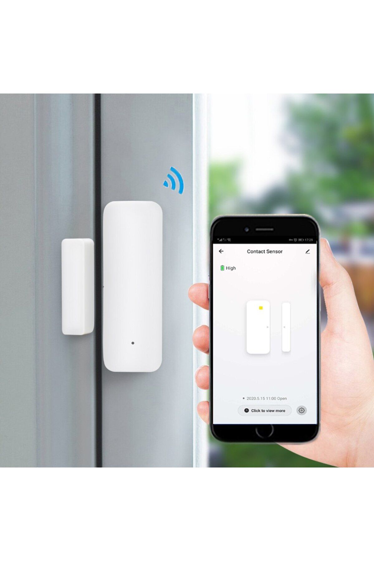 Choice-Onenuo Tuya Zigbee Door Sensor Smart Home Security Window Detector Automatic Sliding Door Magneti... 3