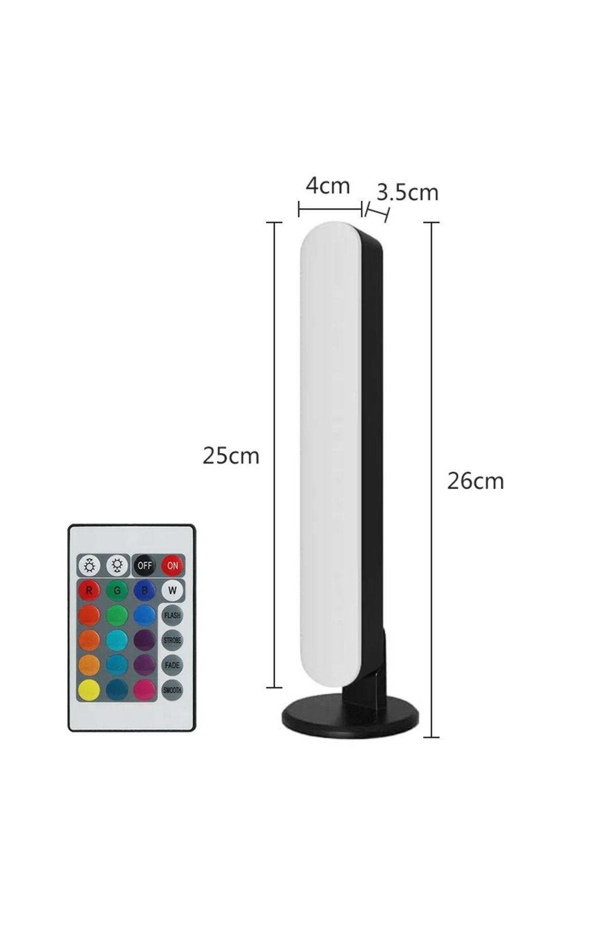 DBF-1PC Smart LED Symphony Sound Control Pickup Light RGB Music Rhythm Ambient Lamp With App Control For 1