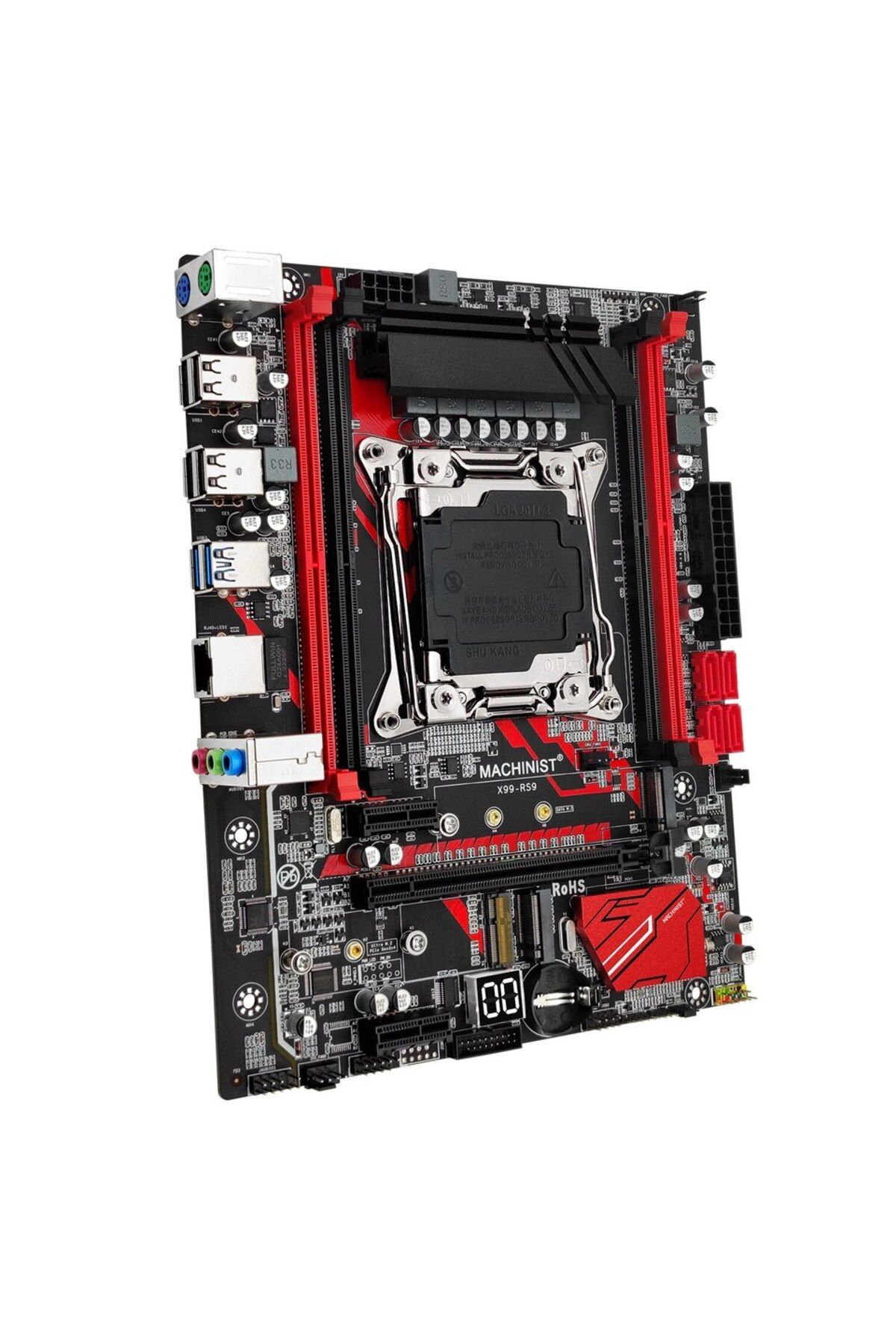 Choice-لوحات أم Machinist Rs9 X99 تدعم اللوحة الأم Xeon E5 V3 V4 Lga 2011-3 معالج وحدة المعالجة المركزية DDR4 RAM F 6