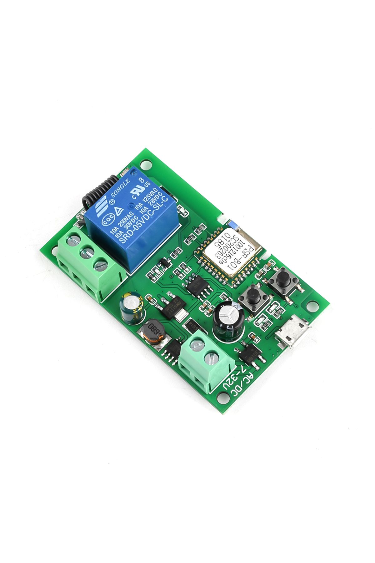 Aideepen-eWeLink APP USB5V/DC7-32V Wifi Relay Module Remote Control Self-lock Wireless Delay Relay for Sma... 3