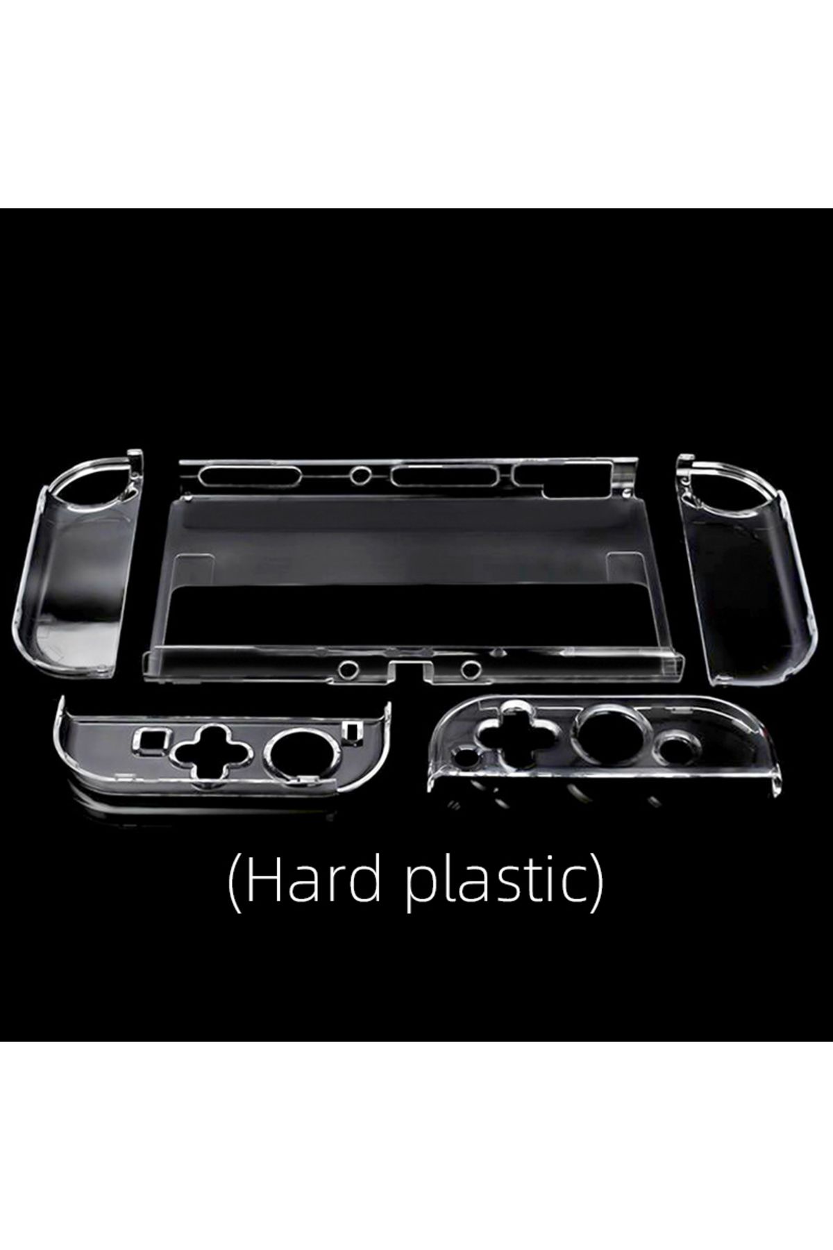 Choice-Hard Clear case DATA FROG Carrying Case Compatible-Nintendo Switch OLED Protective Case Storage Bag 1