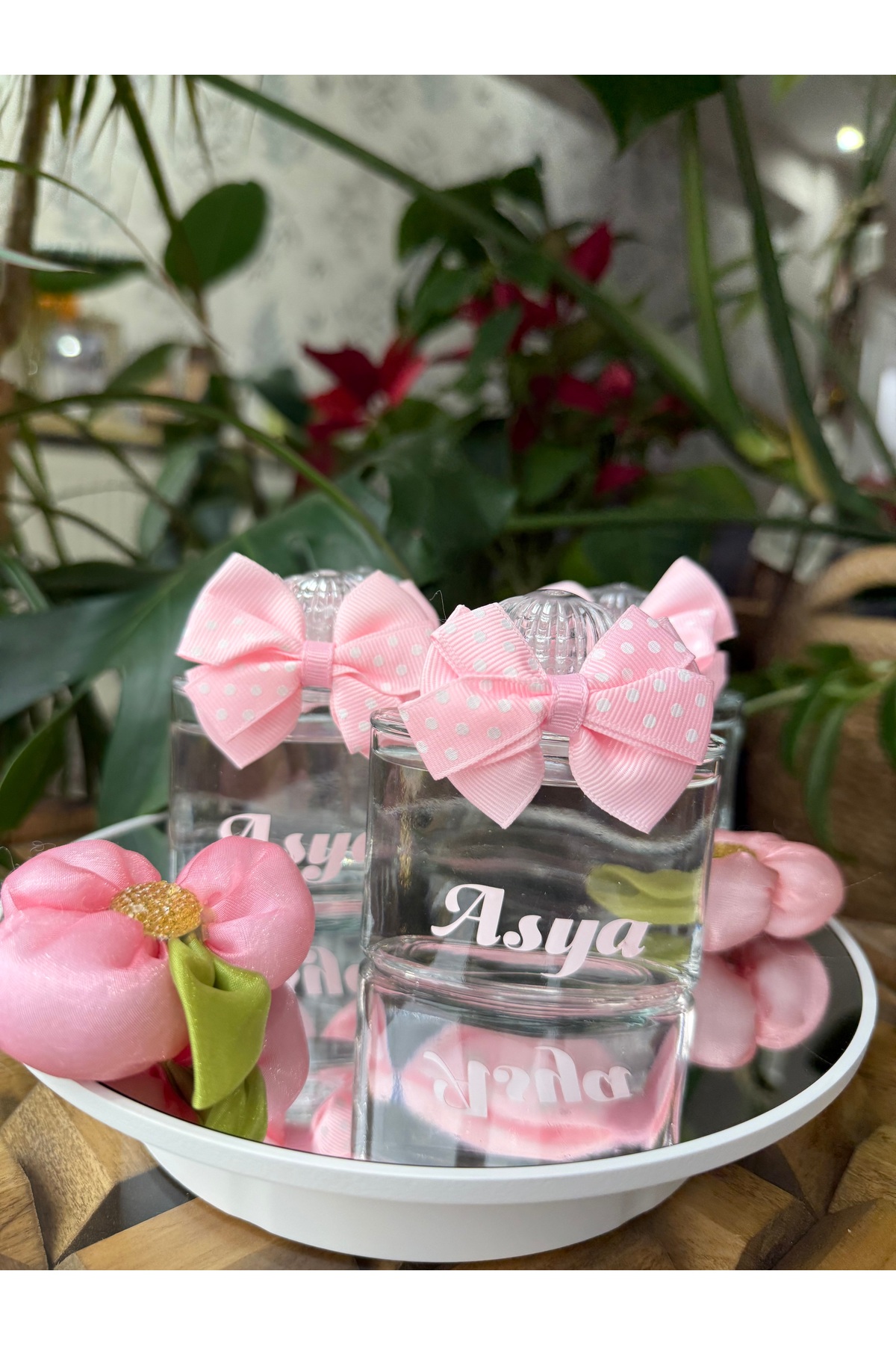 cacagift design Hediyelik Cam Bebek Kolonyası Doğum-mevlid Hediyelik 20adet fotoğrafı 2 (önizleme)