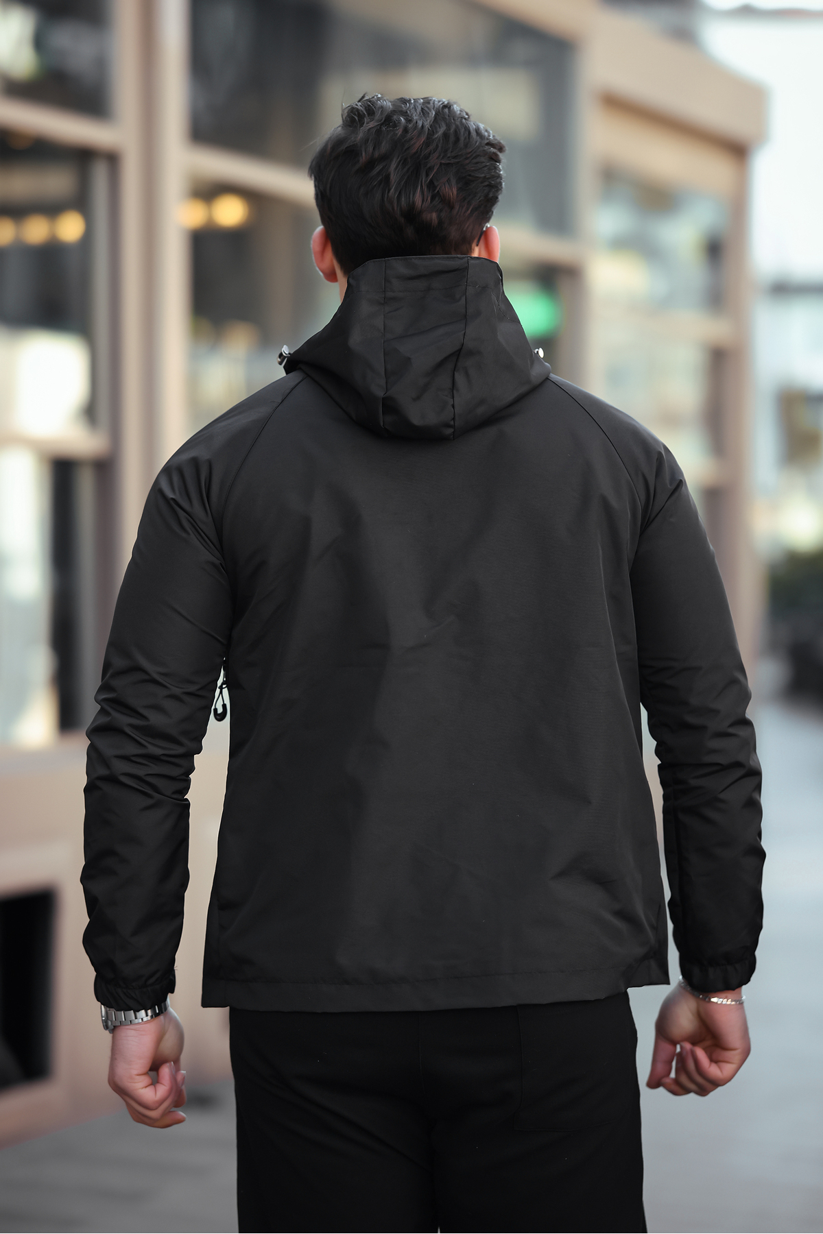 S&M CLOTHİNG  YENİ SEZON SU &RÜZGAR GEÇİRMEZ YAĞMURLUK MEVSİMLİK CEKET - Görsel 4