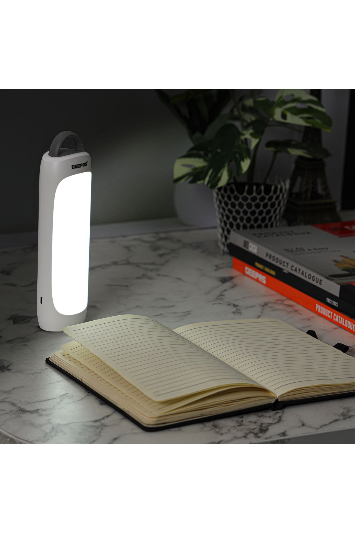 Geepas-Rechargeable Emergency Lantern- Energy Efficient Design, 30 Pieces 0.5 W LEDs, and 5 Hours Working 6