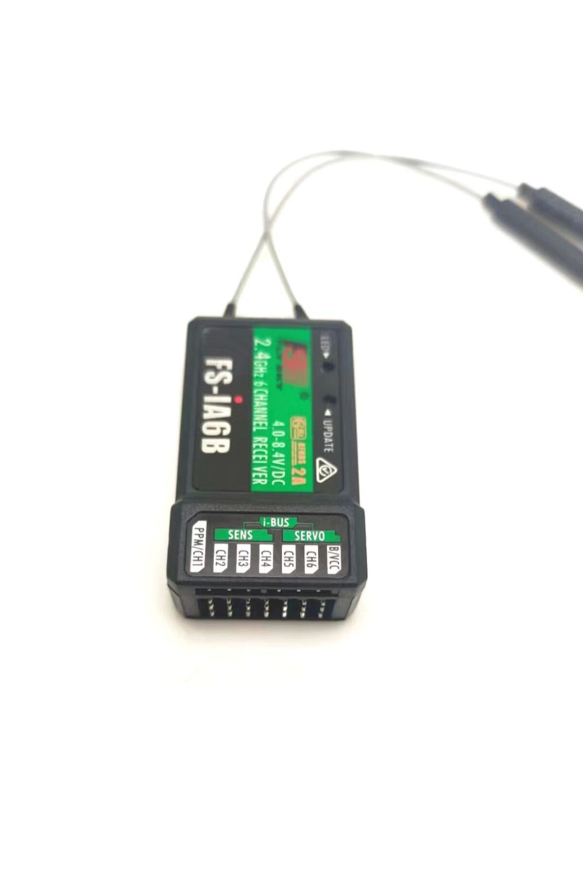 Choice-FlySky FS-iA6B iA6B 2.4G 6CH AFHDS 2A Receiver W/ Antenna For FS-i10 FS-i6 FS i6 Transmitter FPV ... 7