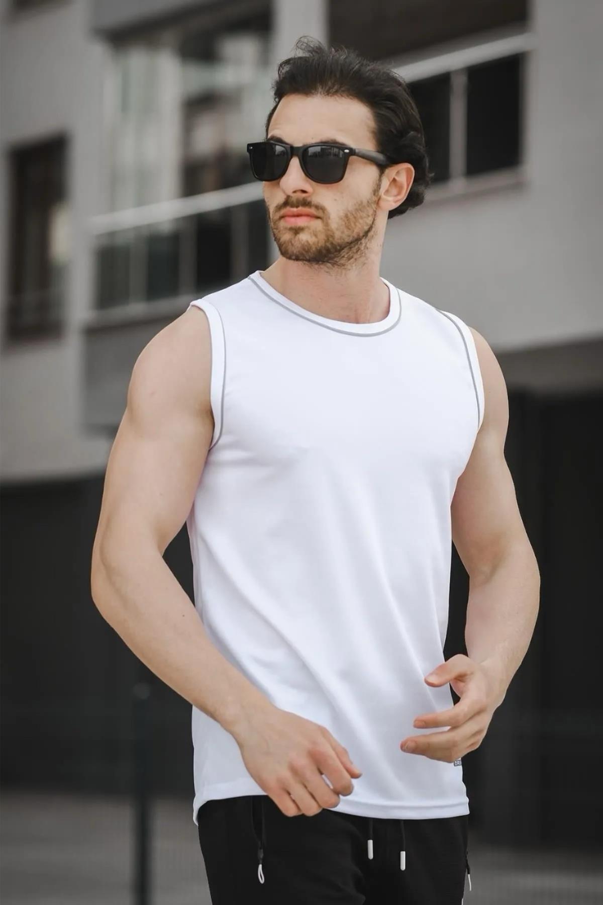 Oksit-Mozi Micro Polyester Slim Fit Perform Training Αθλητής Ανδρικός Αθλητής 3