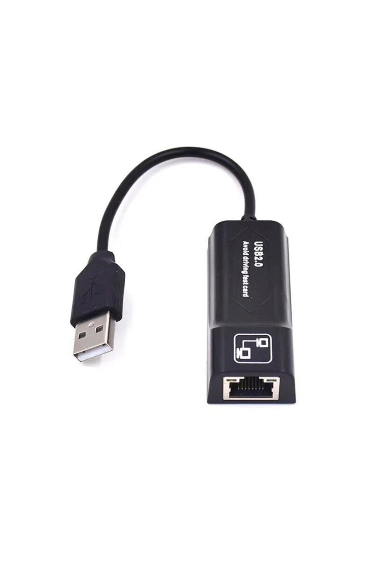 Choice-Black Usb2.0 To Rj45 Network Cable Adapter 100mbps Wired Network Card External Drive Free Network Ca 3