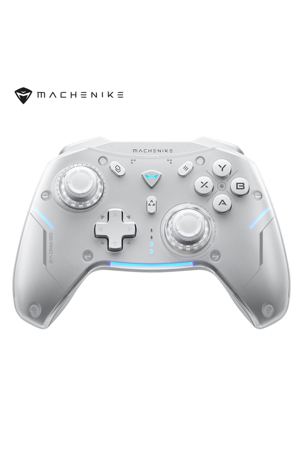 Choice-G5Pro V2 WHT MACHENIKE G5Pro V2 Ultimate Gaming Controller Optical Trigger ABXY Button Hot-Swappable 1