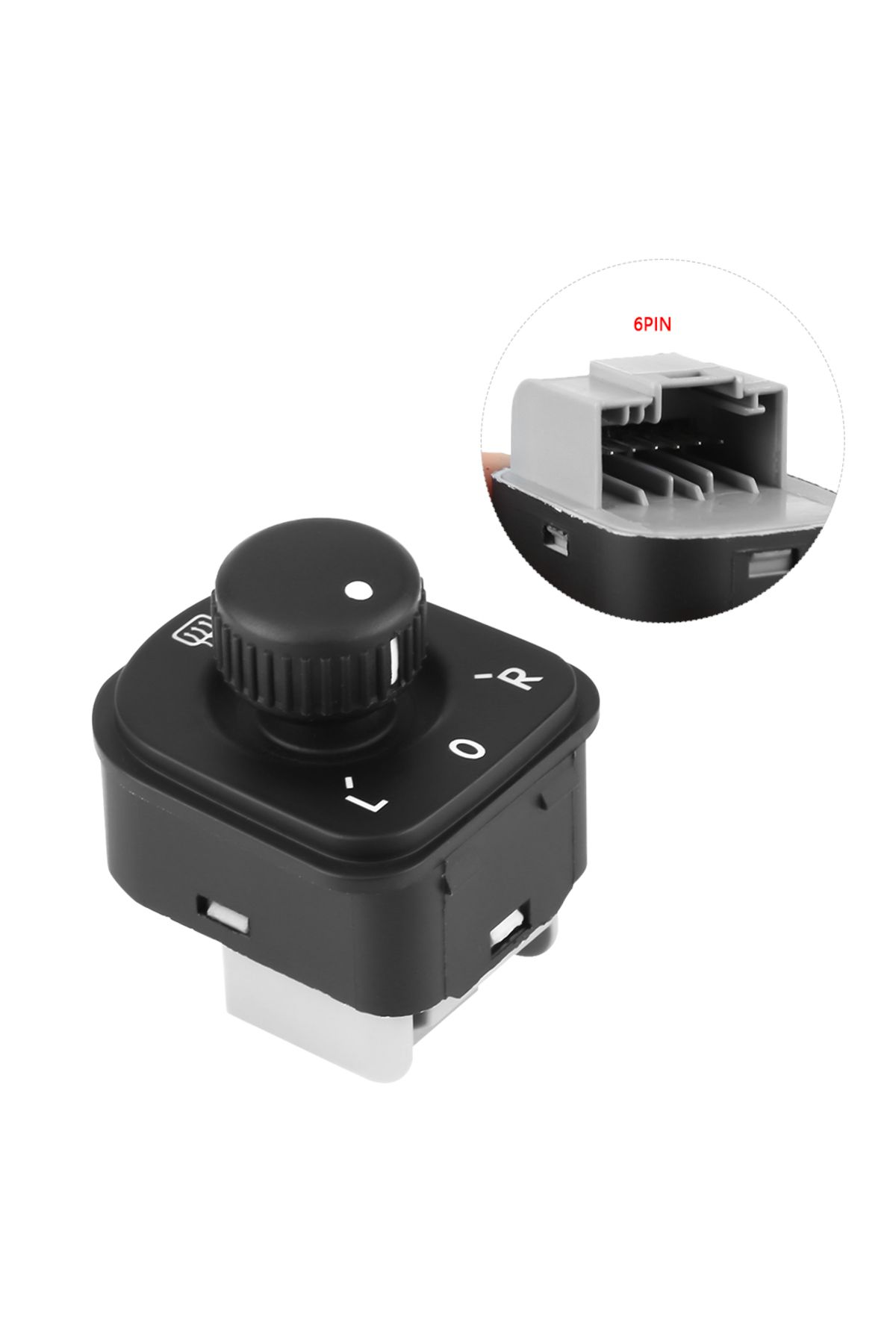 Choice-Side Mirror Control Switch Knob for Golf 5 Jetta MK5 Pessat 1K0959565H 1K0959565F 1K0959565K 5