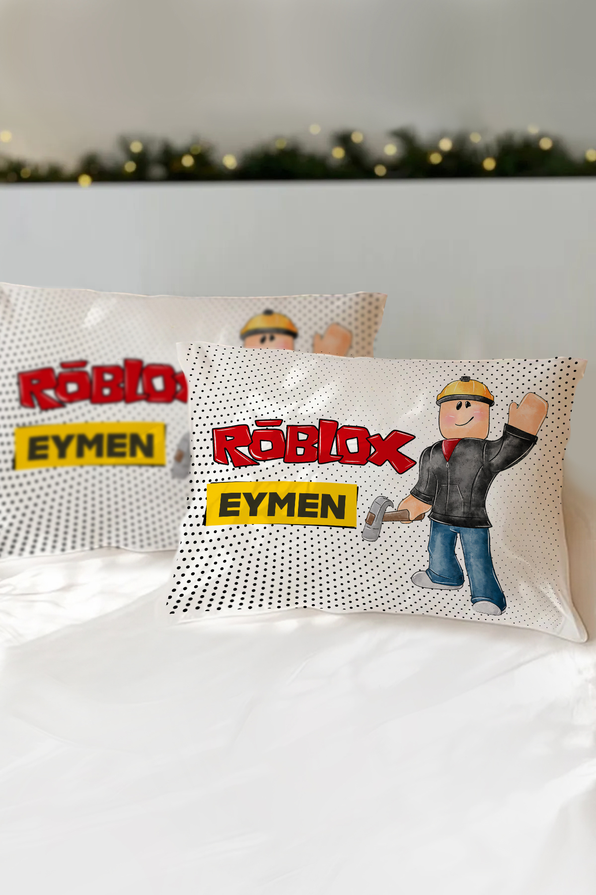 Custom Printed 100% Cotton Children's Pillowcase (50x70) Roblox
