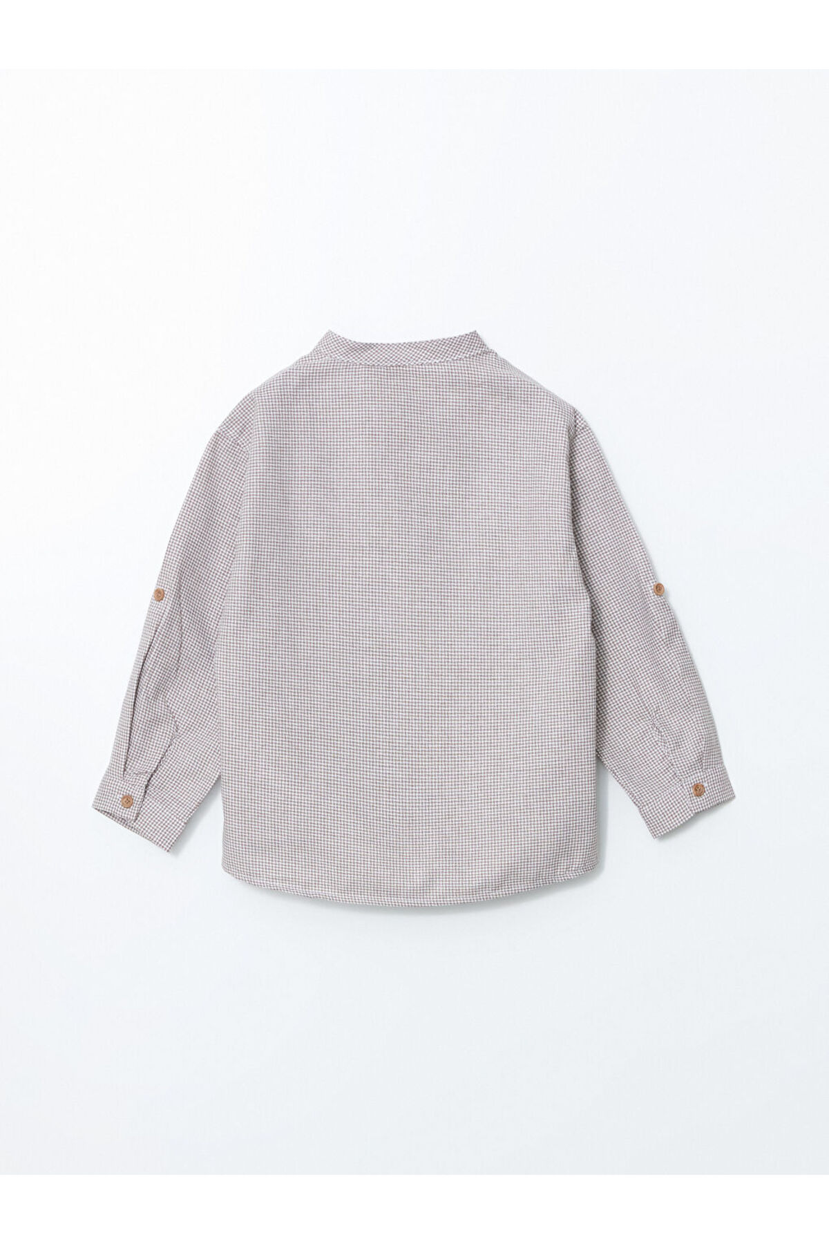 LC Waikiki Bej Hakim Yaka Erkek Bebek Gömlek fotoğrafı 3 (önizleme)