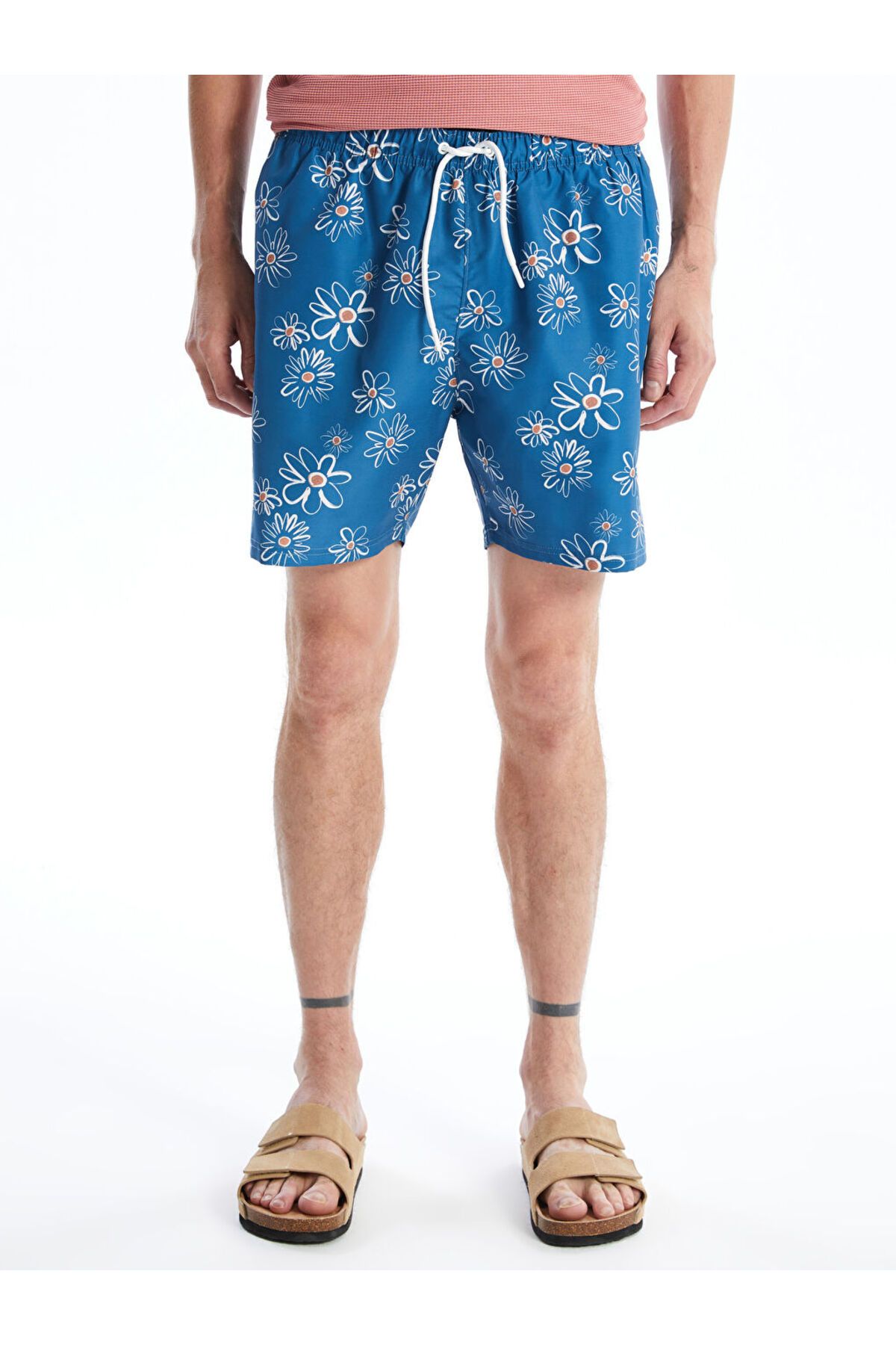 LC Waikiki-LCW Short Length Patterned Men's Swim Shorts 2