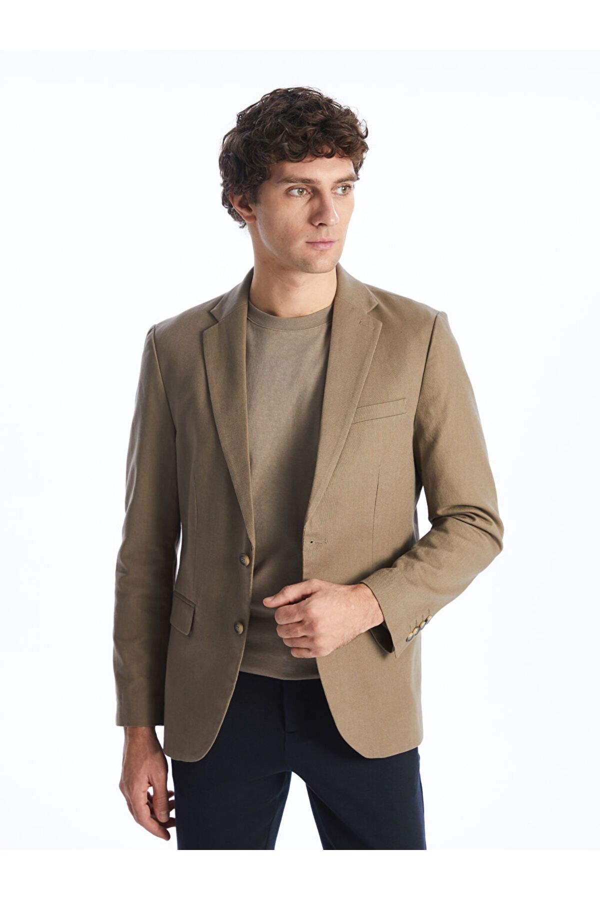 LC Waikiki LCW Dar Kalıp Erkek Blazer Ceket