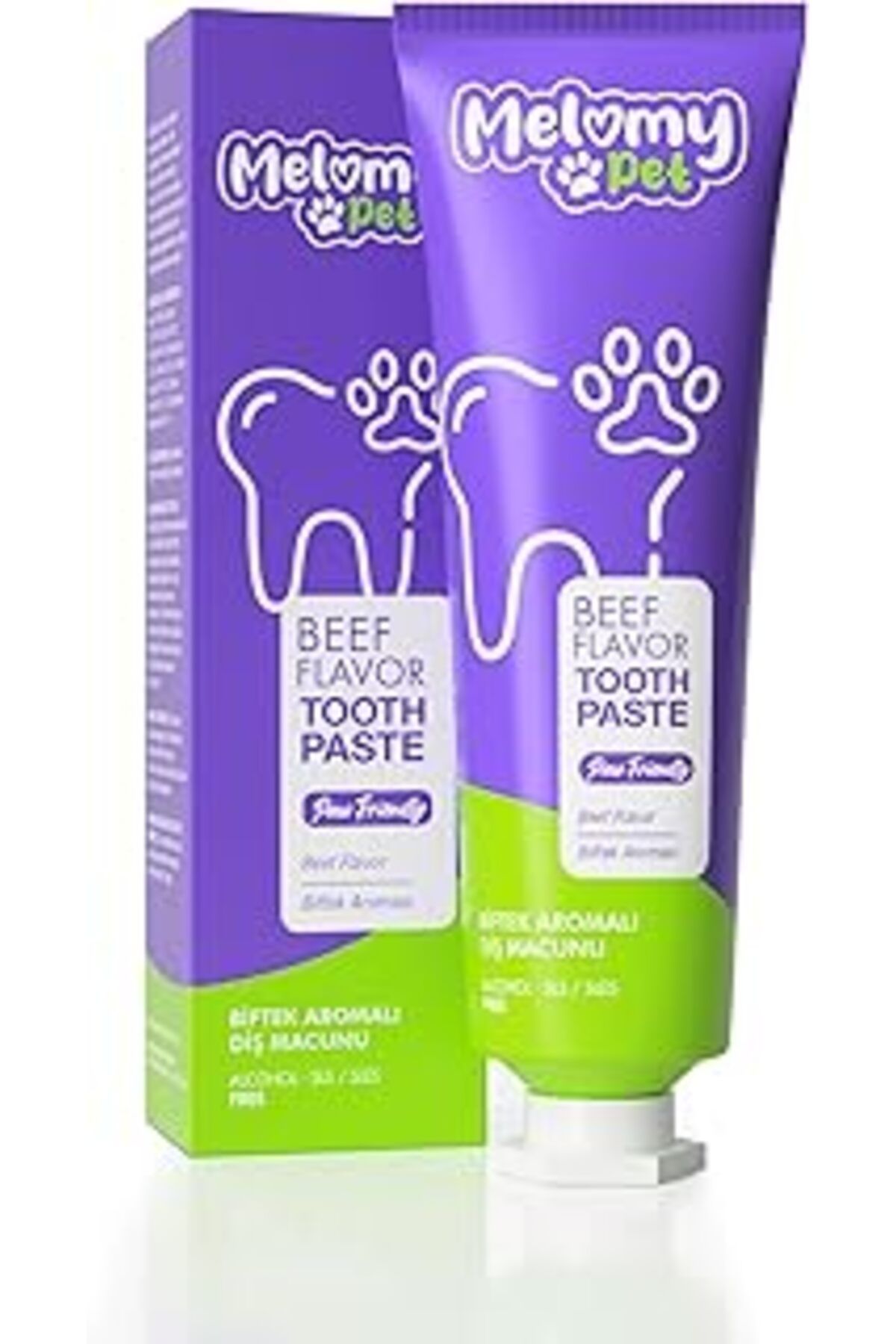 Mu Art Melomy Biftek Aromalı Diş Macunu 50Ml