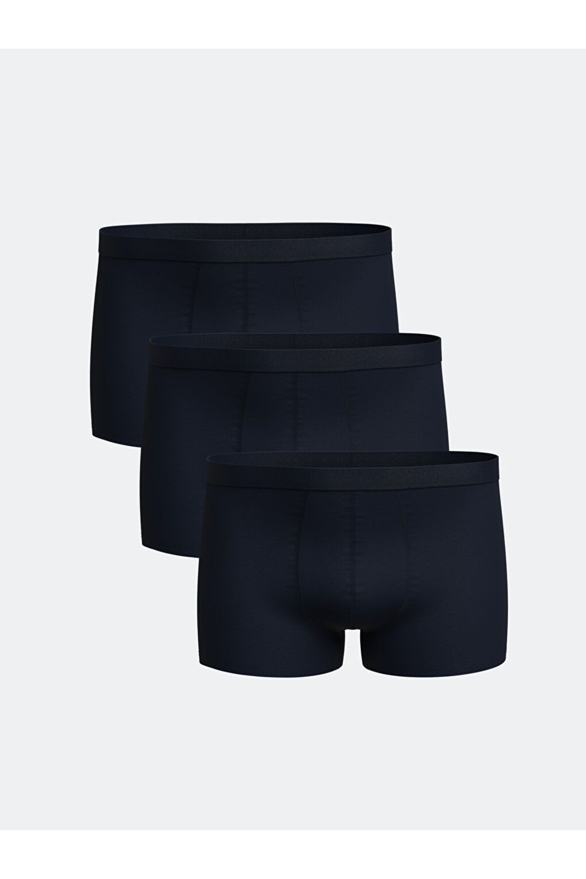 LC Waikiki LCW ECO Karişik Standart Kalıp Pamuklu Esnek Erkek Boxer 3'lü S5I888Z8NVY25