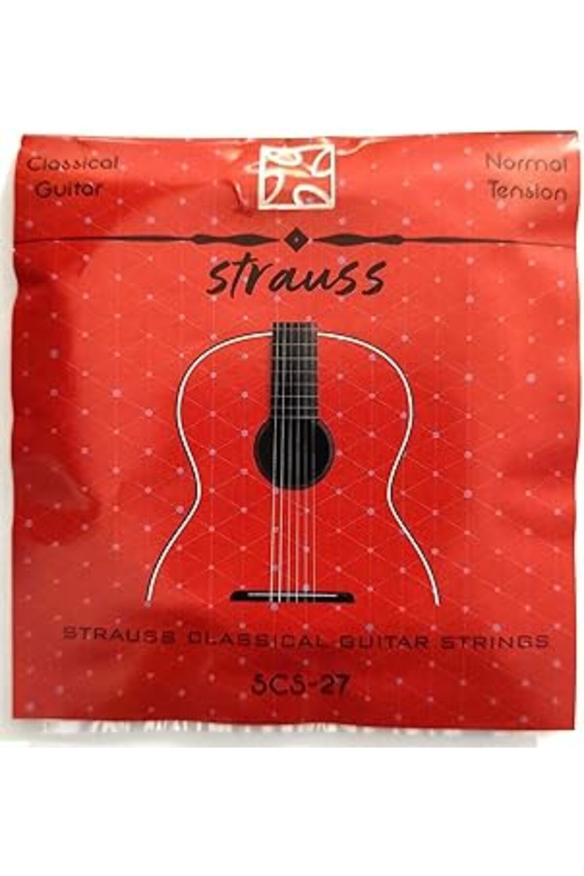 jupiter global bazaar Strauss Scs-27 Klasik Gitar Teli Takım Normal Tension
