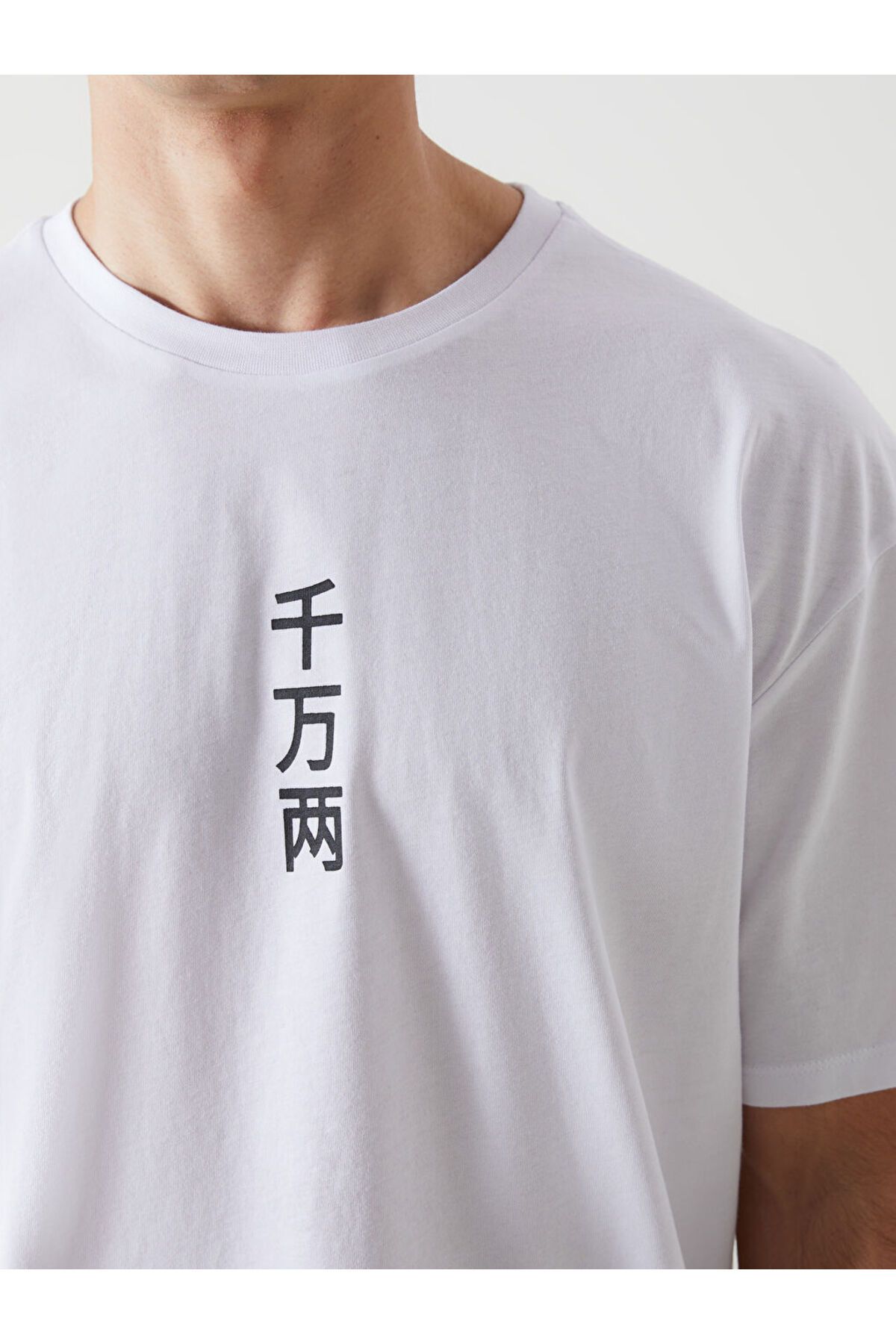 LC Waikiki-Νέα σεζόν Crew Neck κοντομάνικο εμπριμέ χτενισμένο βαμβακερό ανδρικό Tisort - S5I571Z8 3