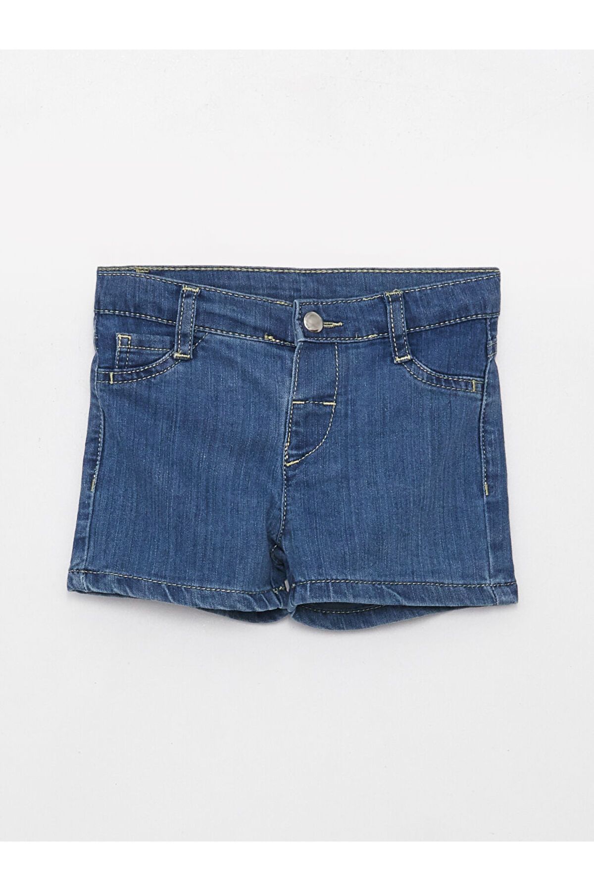 LC Waikiki-Basic Baby Girl Jean Shorts 1