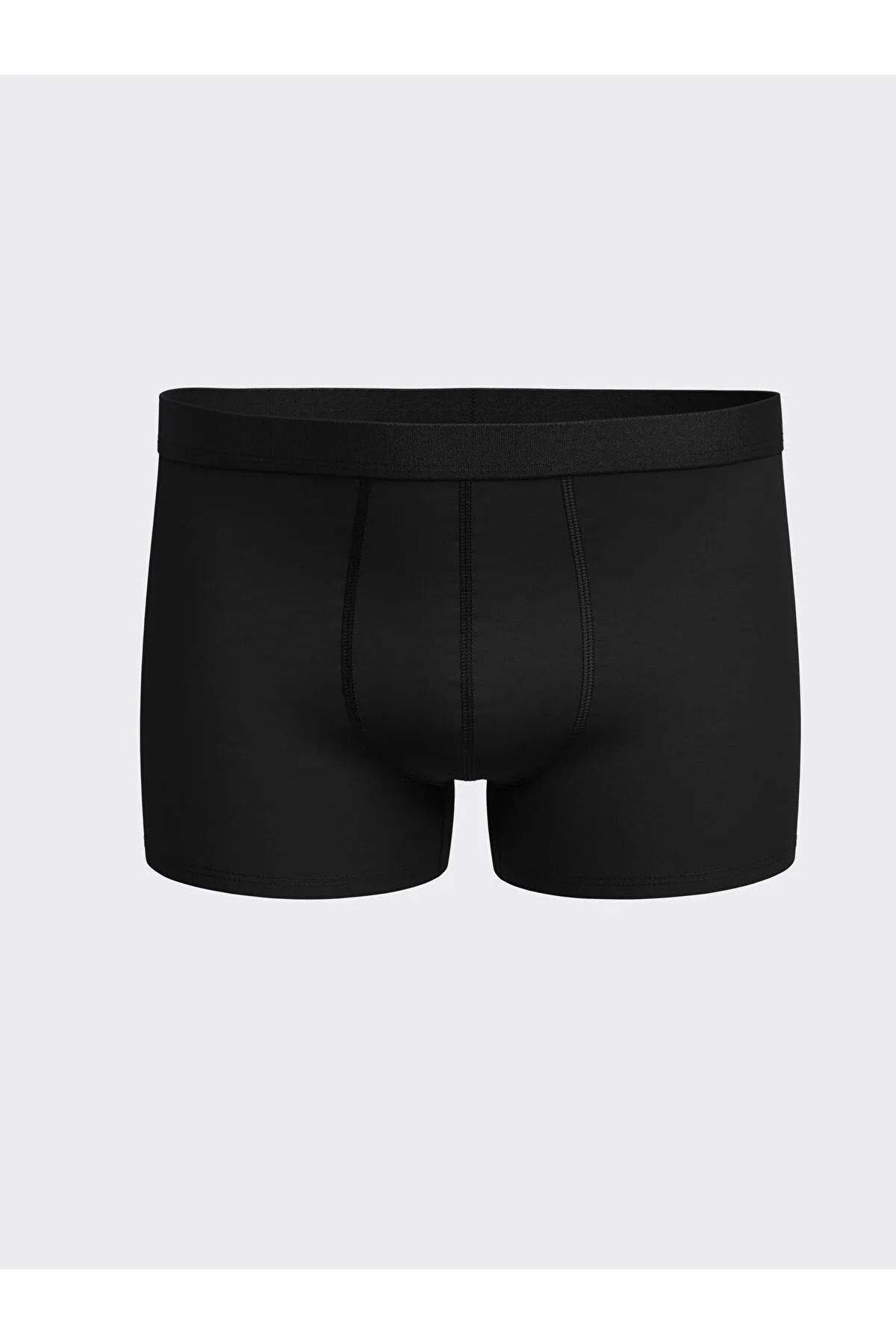 LC Waikiki-Set de 3 boxeri flexibili pentru bărbați din bumbac cu formă standard neagră 4