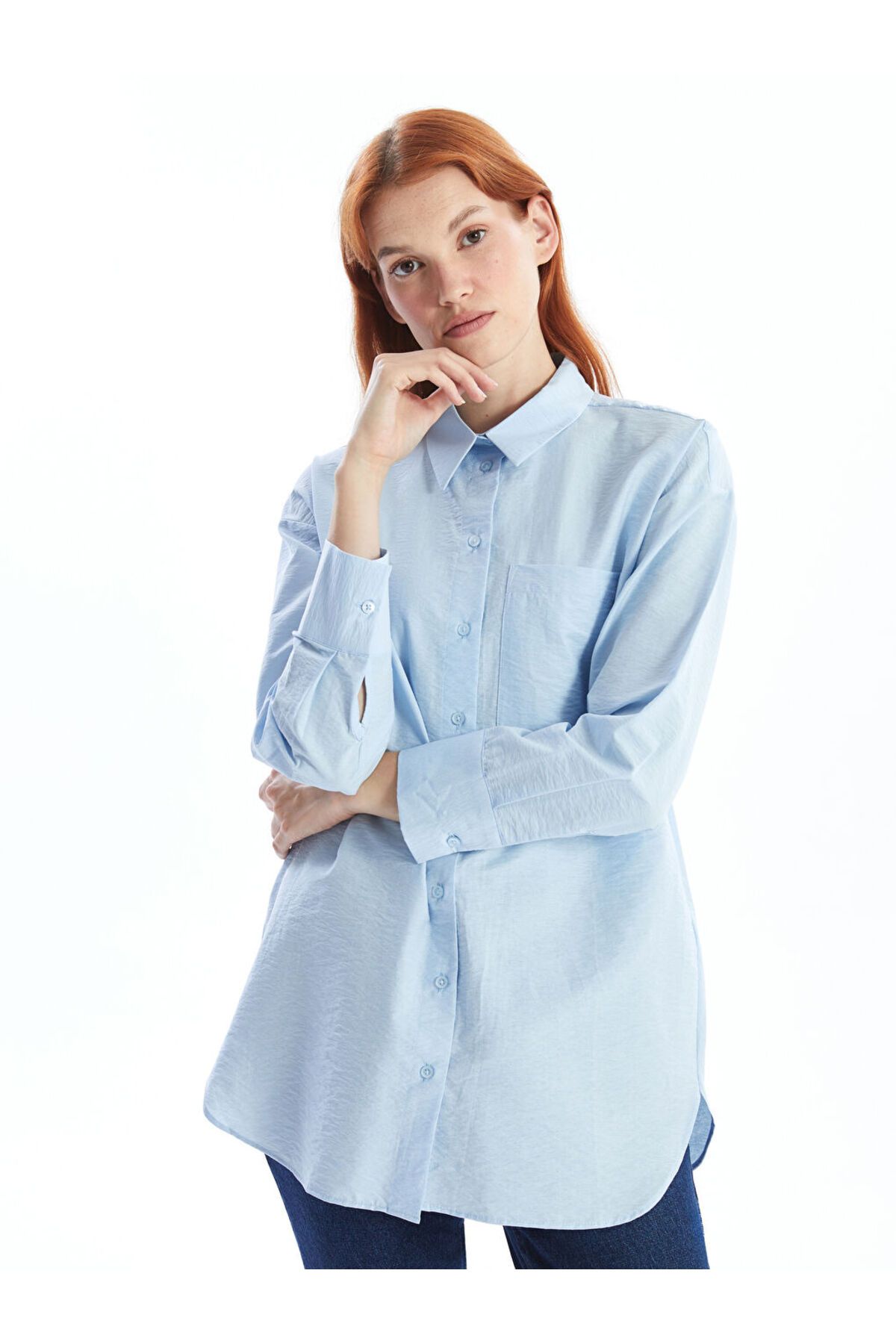 LC Waikiki LCW Oversize Kadın Gömlek Tunik