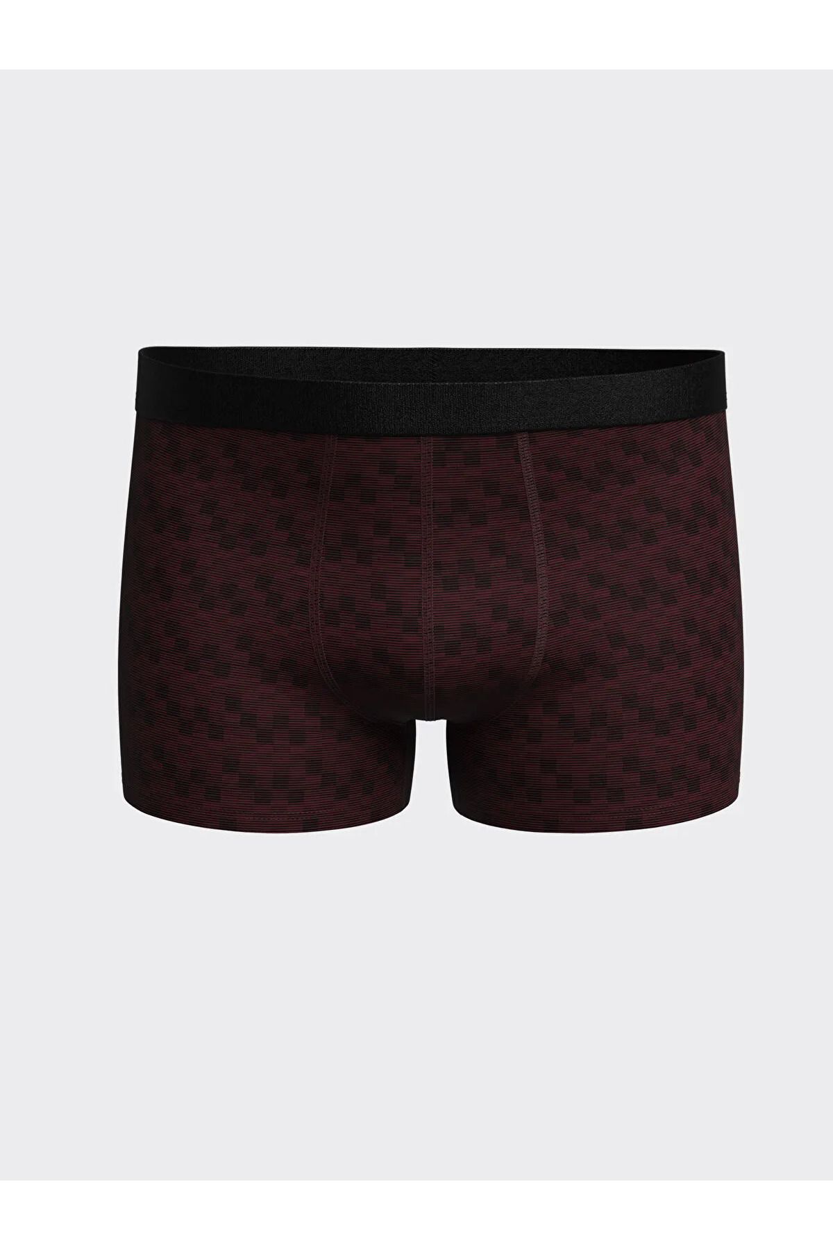 LC Waikiki-Set de 3 boxeri flexibili pentru bărbați din bumbac cu formă standard neagră 3