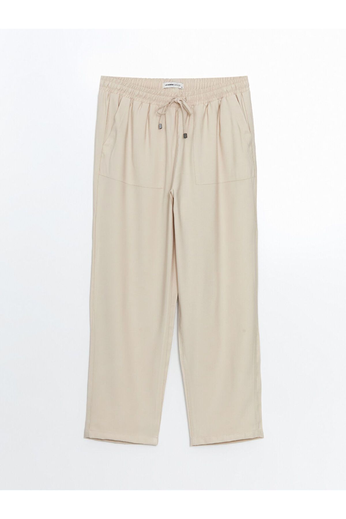LC Waikiki Yeni Sezon Beli Lastikli Havuc Kesim Kadin Pantolon - S5EO41Z8