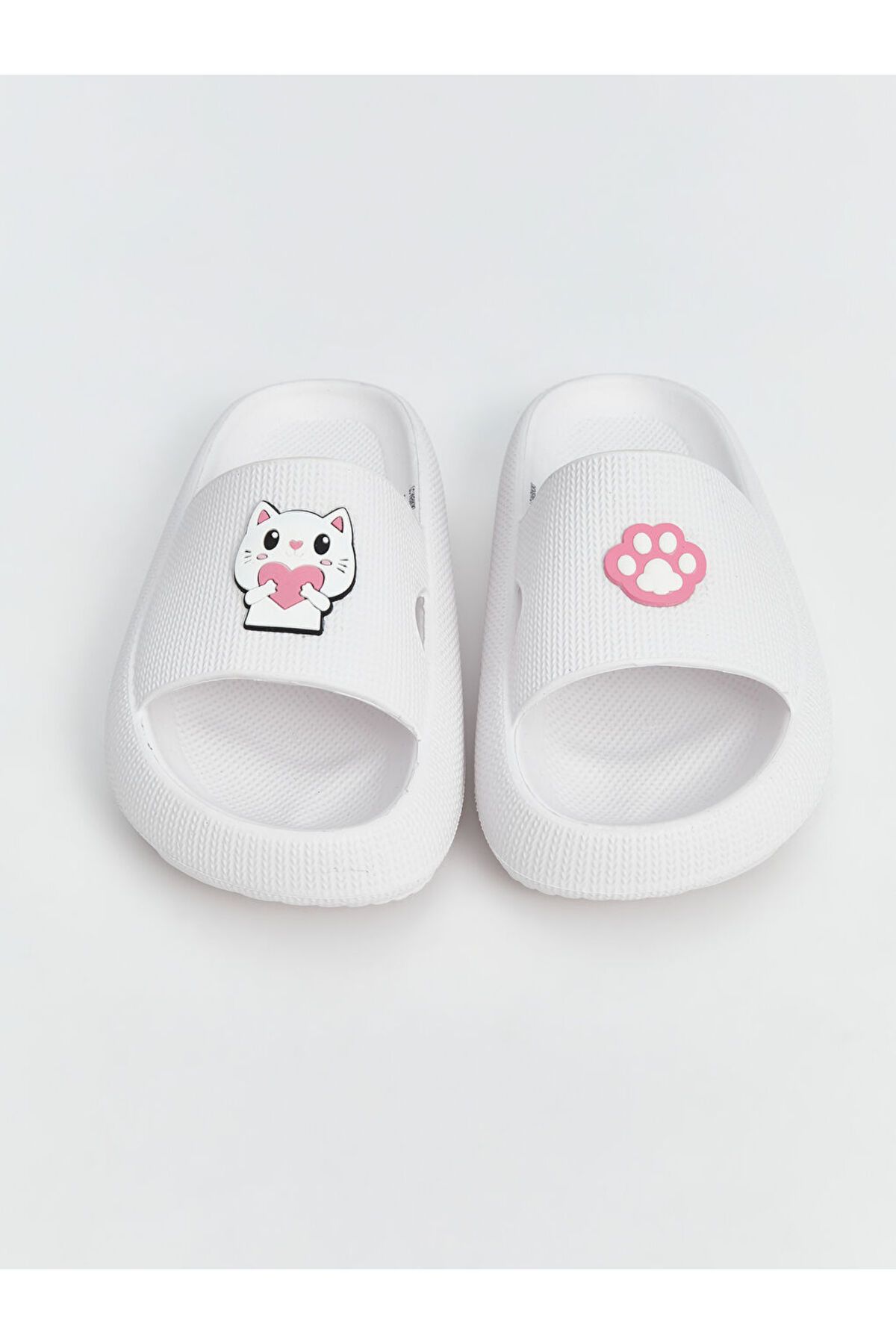 LC Waikiki-Cat Printed Girl's Slippers 3