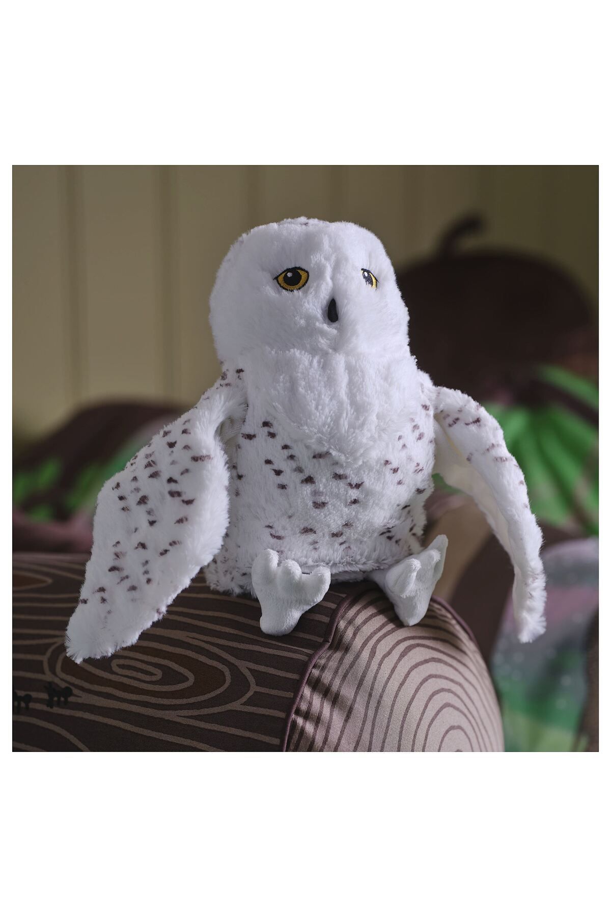 IKEA-Soft Toy 25 cm White Hand Puppet- Owl 2