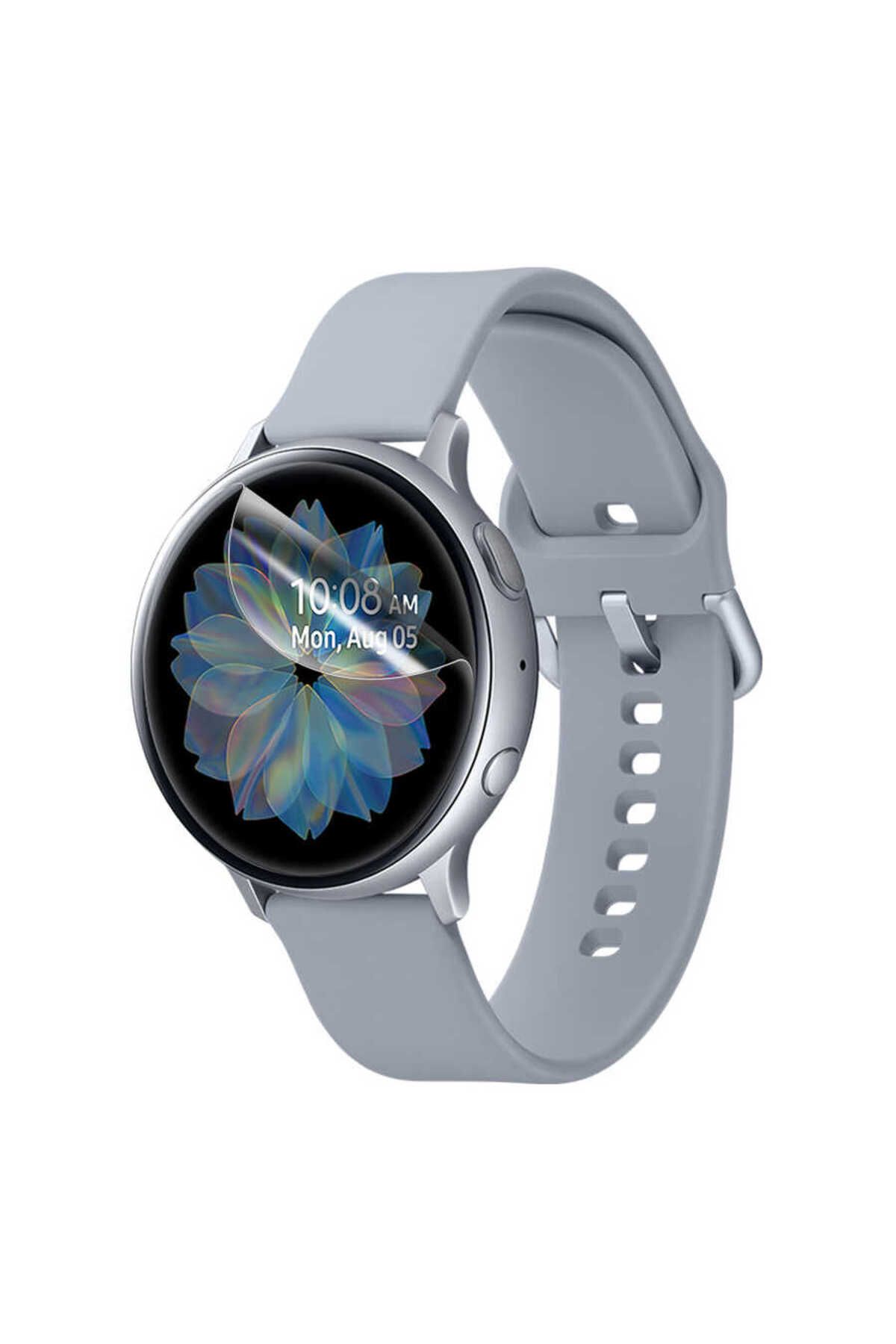 morfide-Samsung Galaxy Watch Active 2 - 44mm Compatible Araree Pure Diamond Pet Screen Protector 2